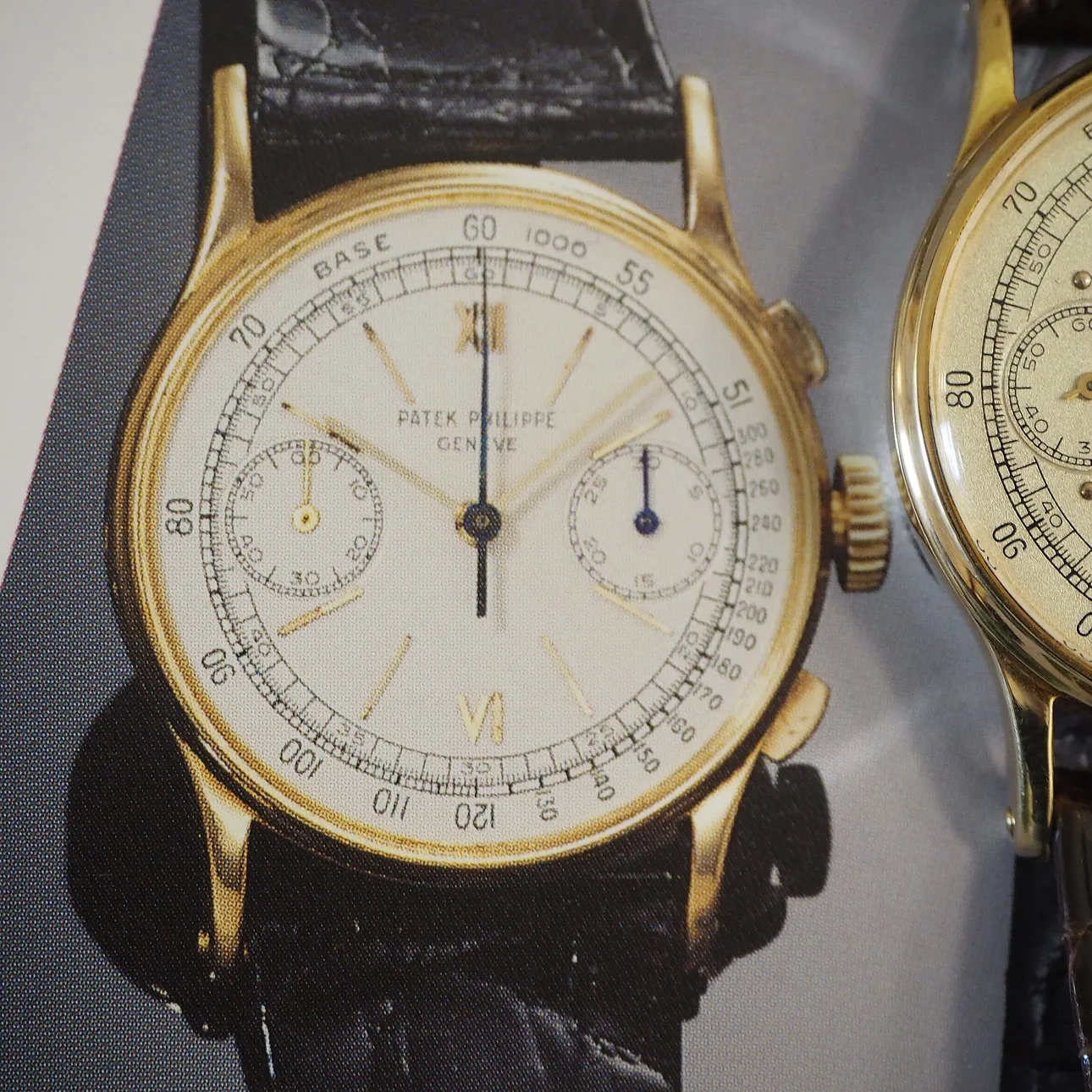 Patek Philippe Chronograph 130 33.5mm Yellow gold 9