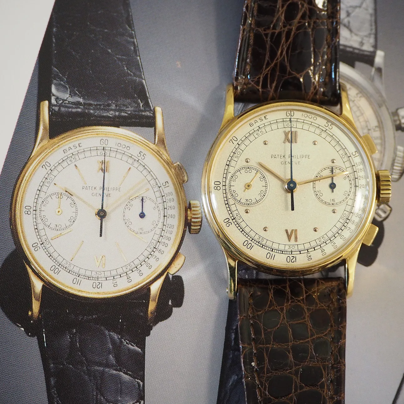 Patek Philippe Chronograph 130 33.5mm Yellow gold 10