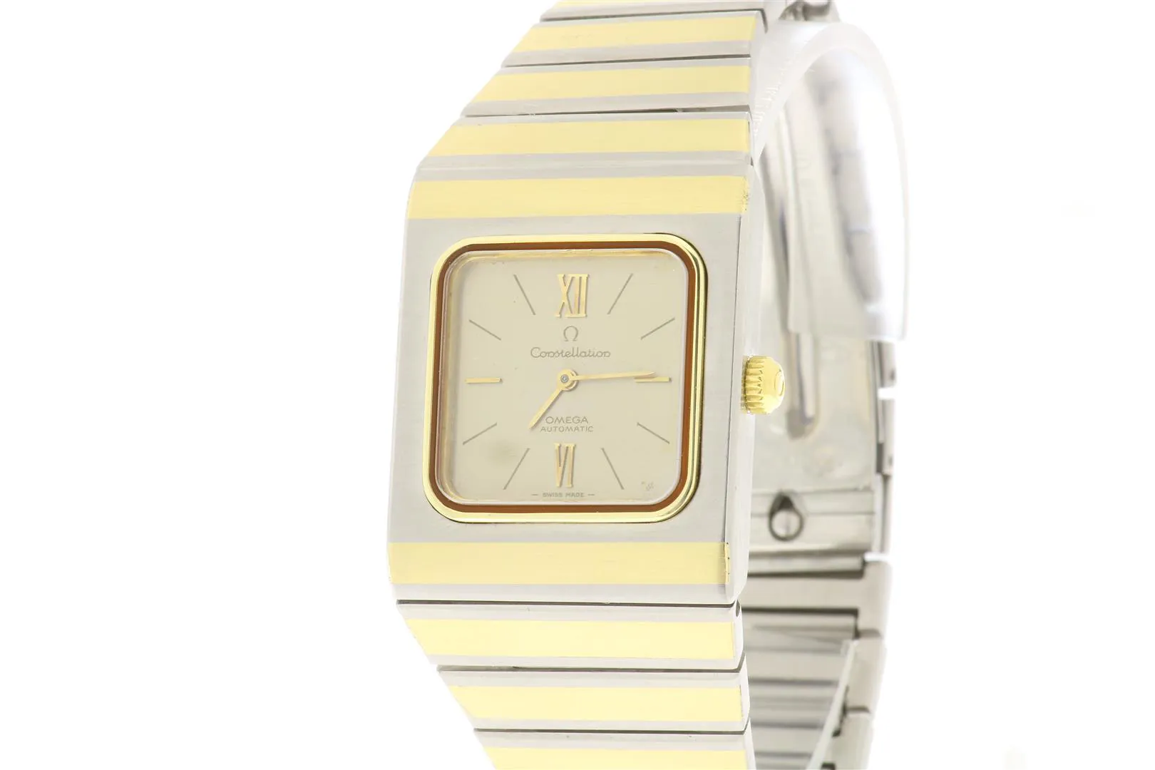 Omega Constellation 18mm Stainless steel and gold-plated