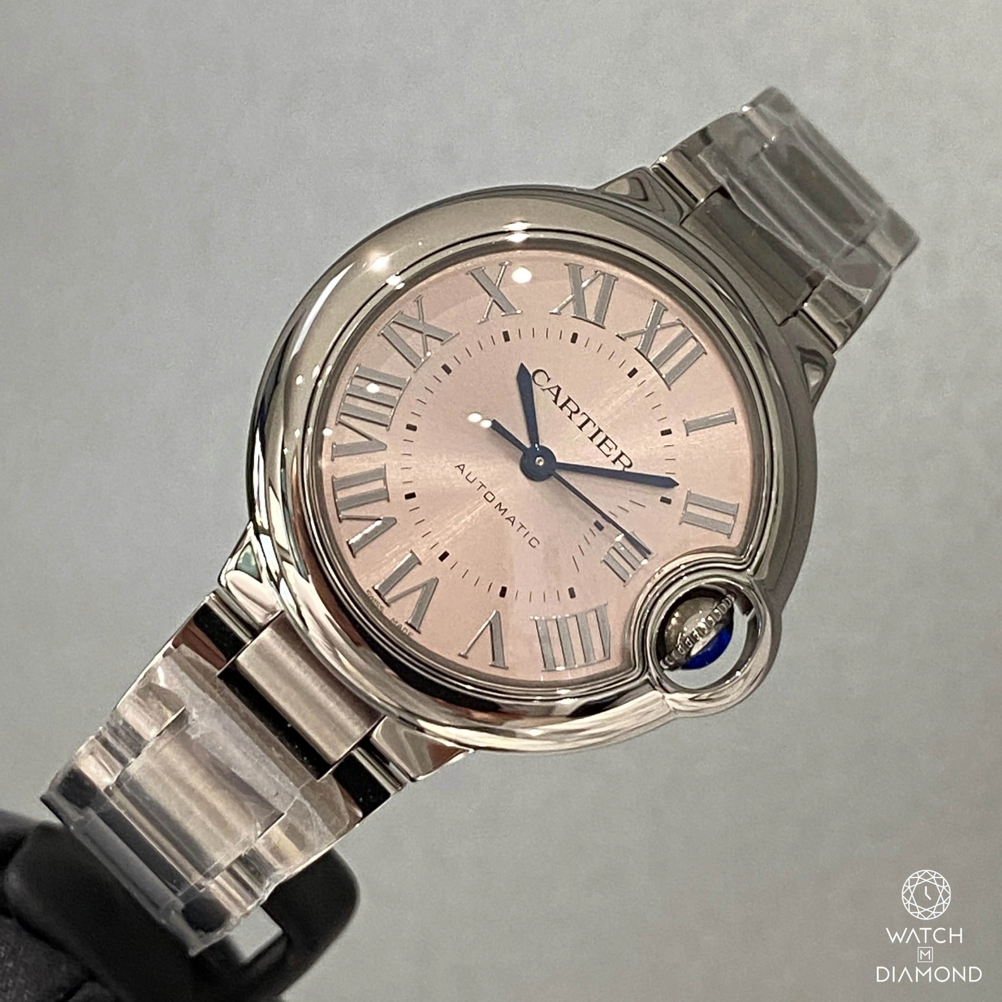 Cartier Ballon Bleu WSBB0068 33mm Acciaio Rosa