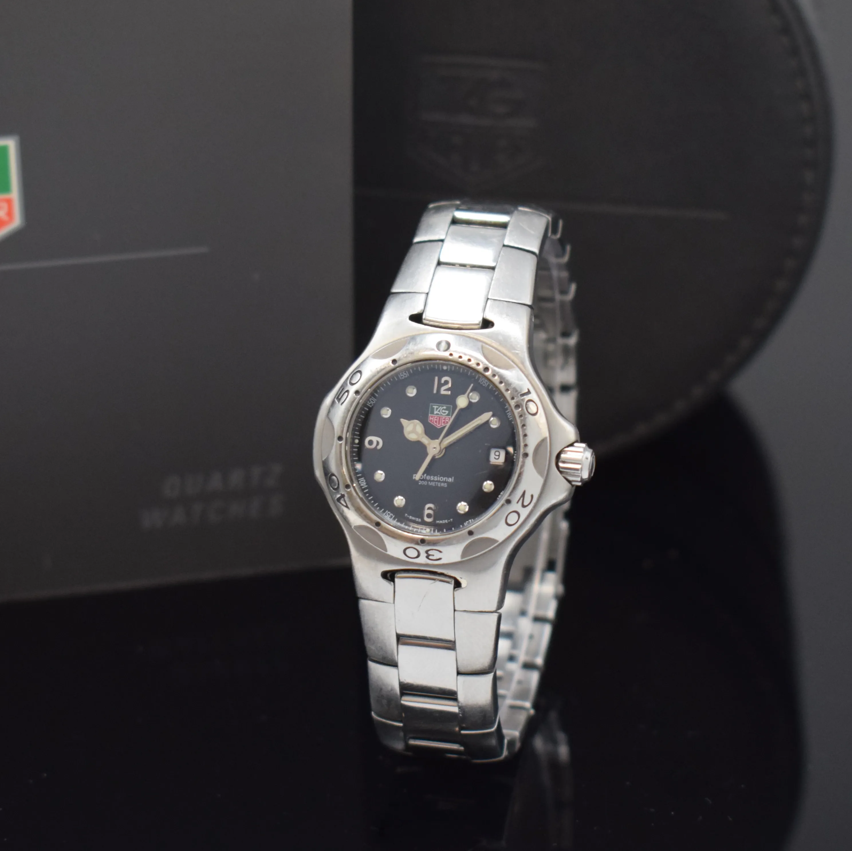 TAG Heuer Kirium WL1312 28mm Stainless steel Black 1