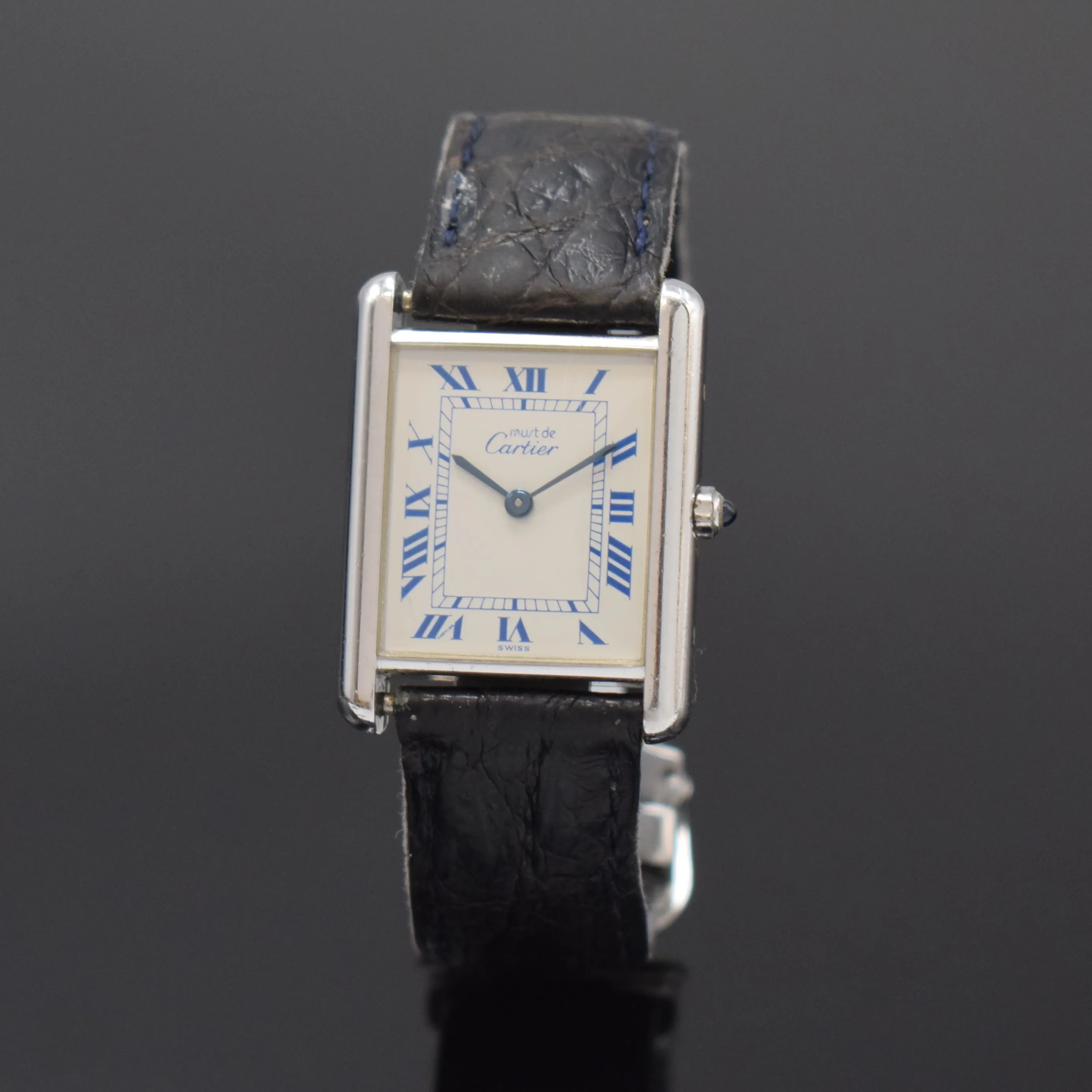 Cartier Tank 23mm Silver White