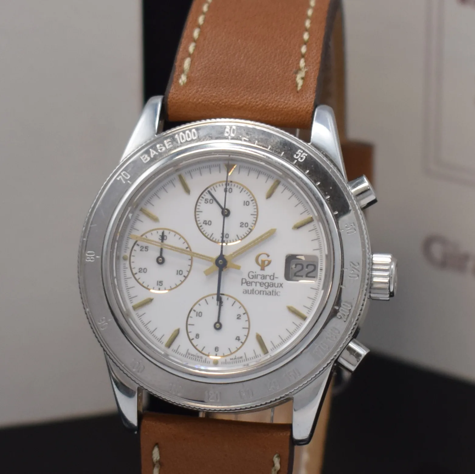 Girard-Perregaux 1030 38mm Stainless steel White 1