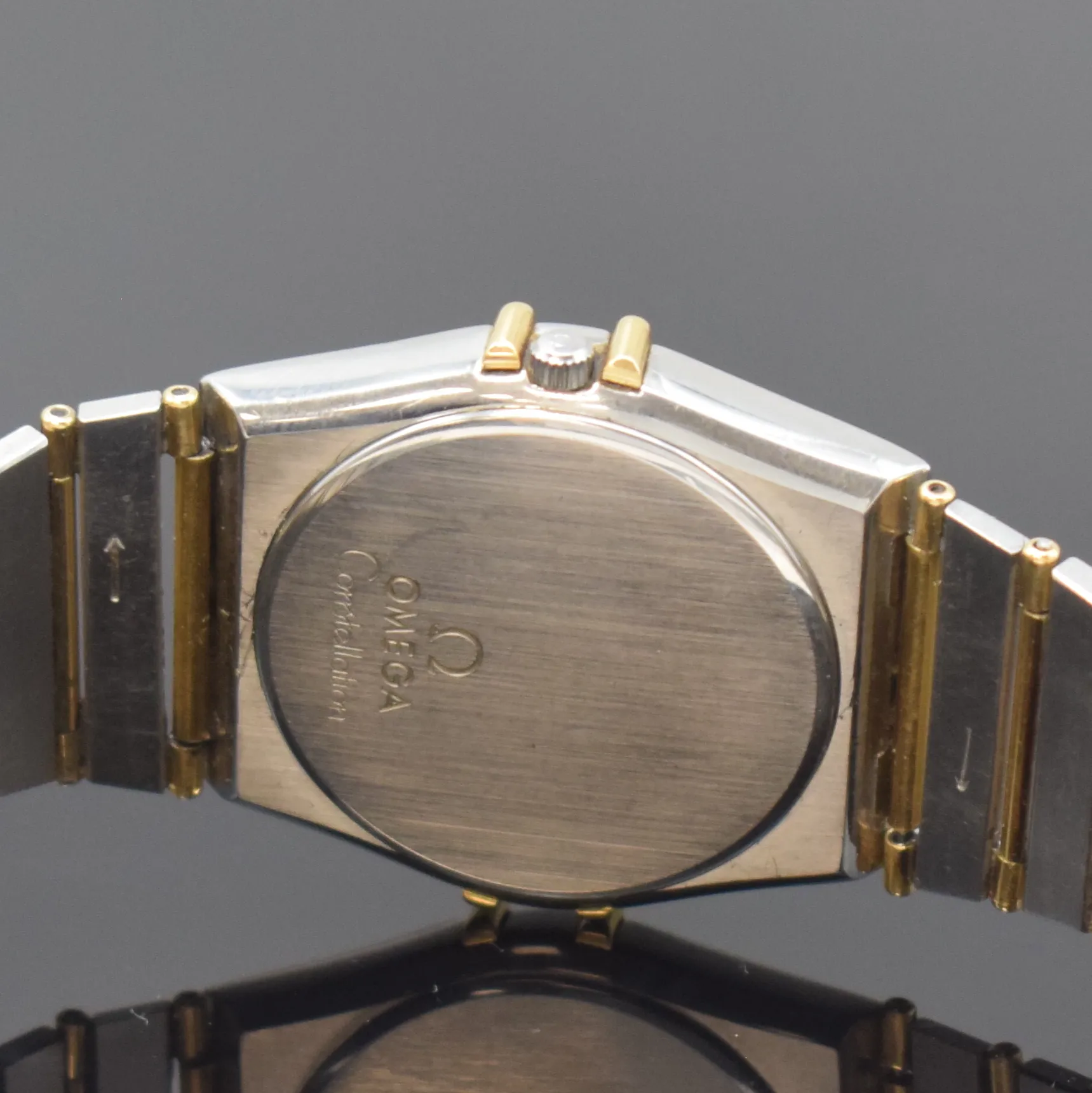 Omega Constellation Day-Date 396.1070 / 396.1080 34mm Yellow gold and Stainless steel White 4