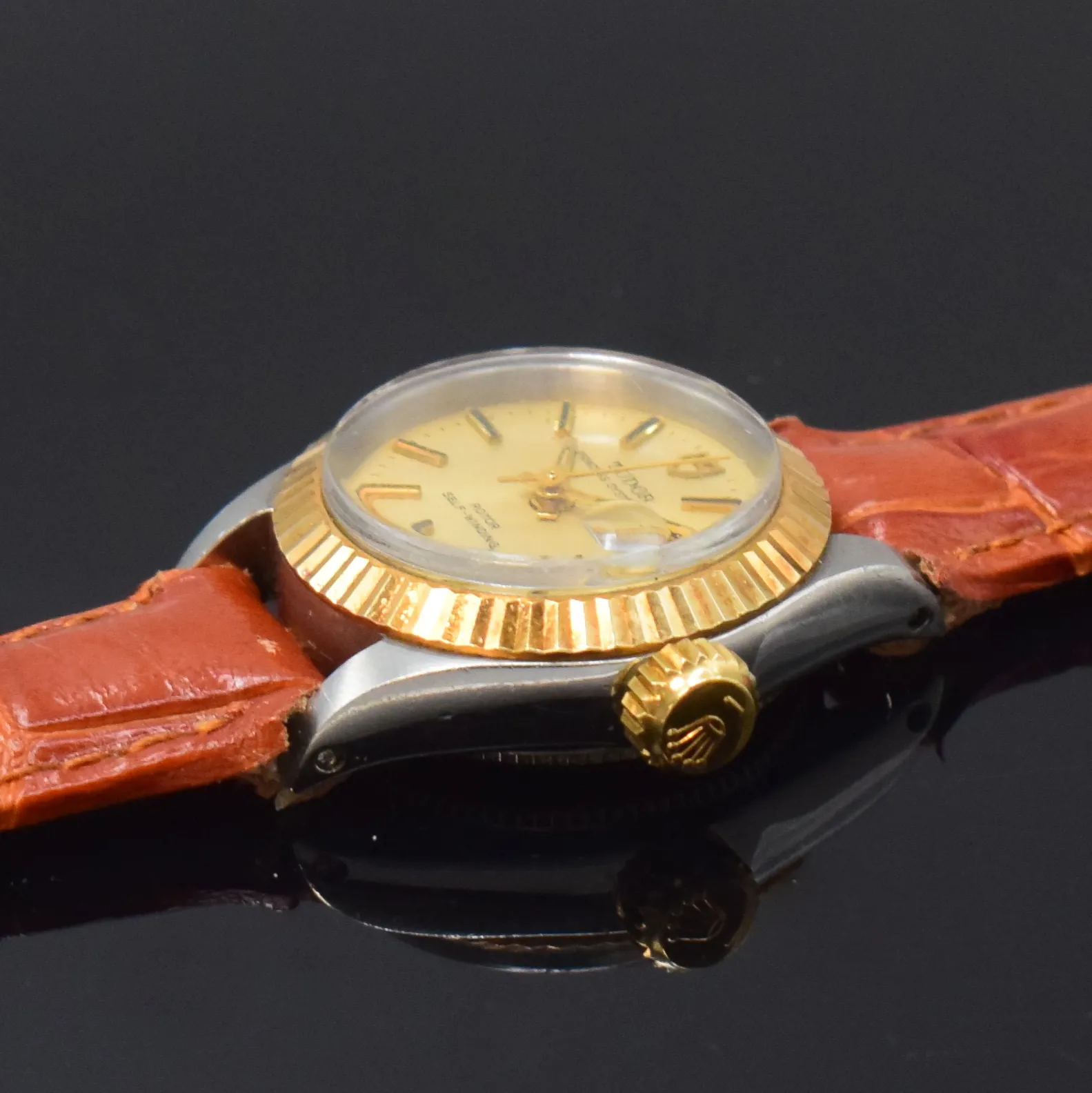 Tudor Princess Oysterdate 7592/3 22mm Yellow gold and Stainless steel Gilded 3