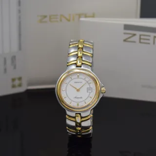 Zenith 59.7000.295 Yellow gold and Stainless steel White