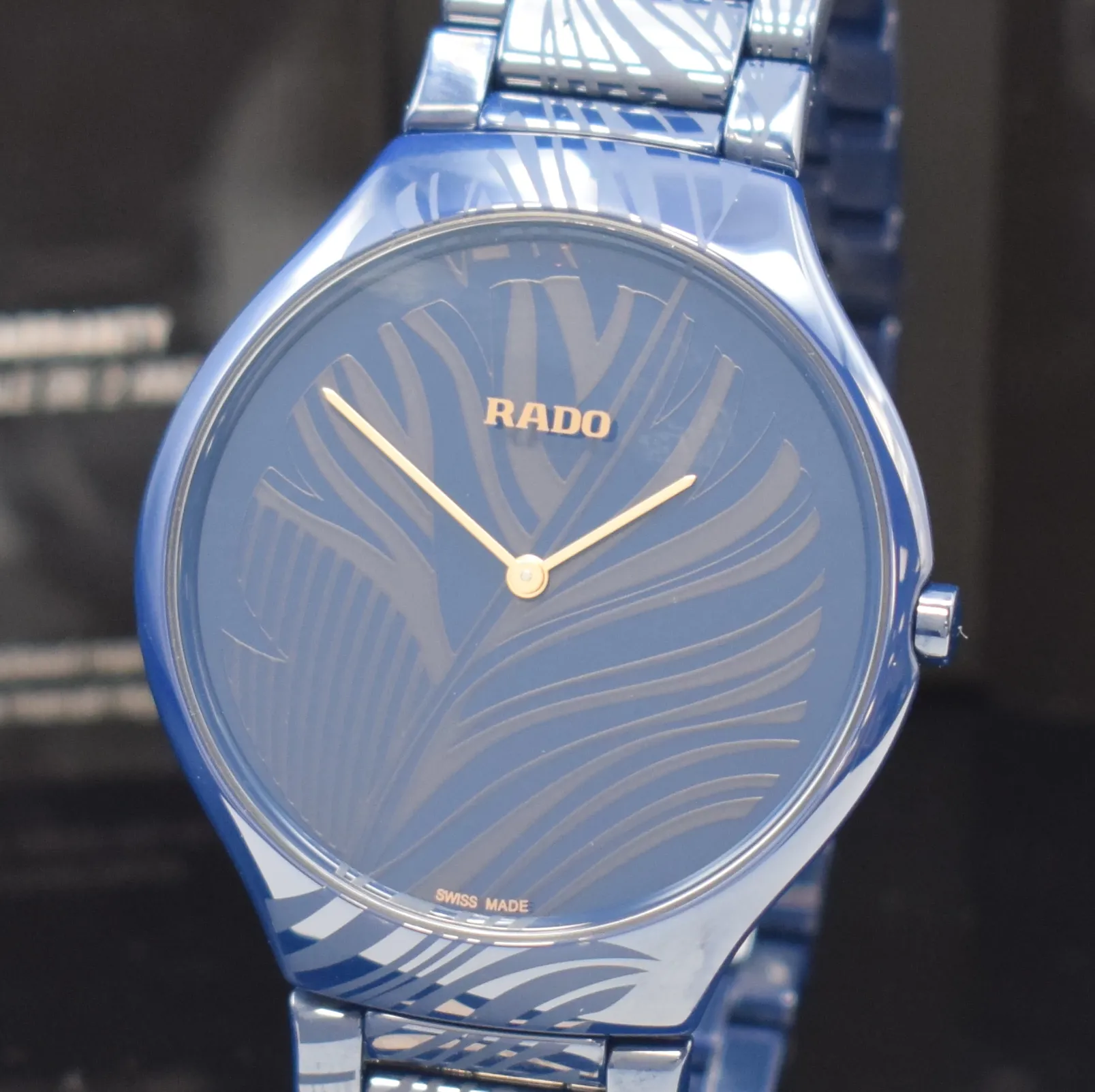 Rado True Thinline 420.0014.015 39mm Ceramic Blue 4