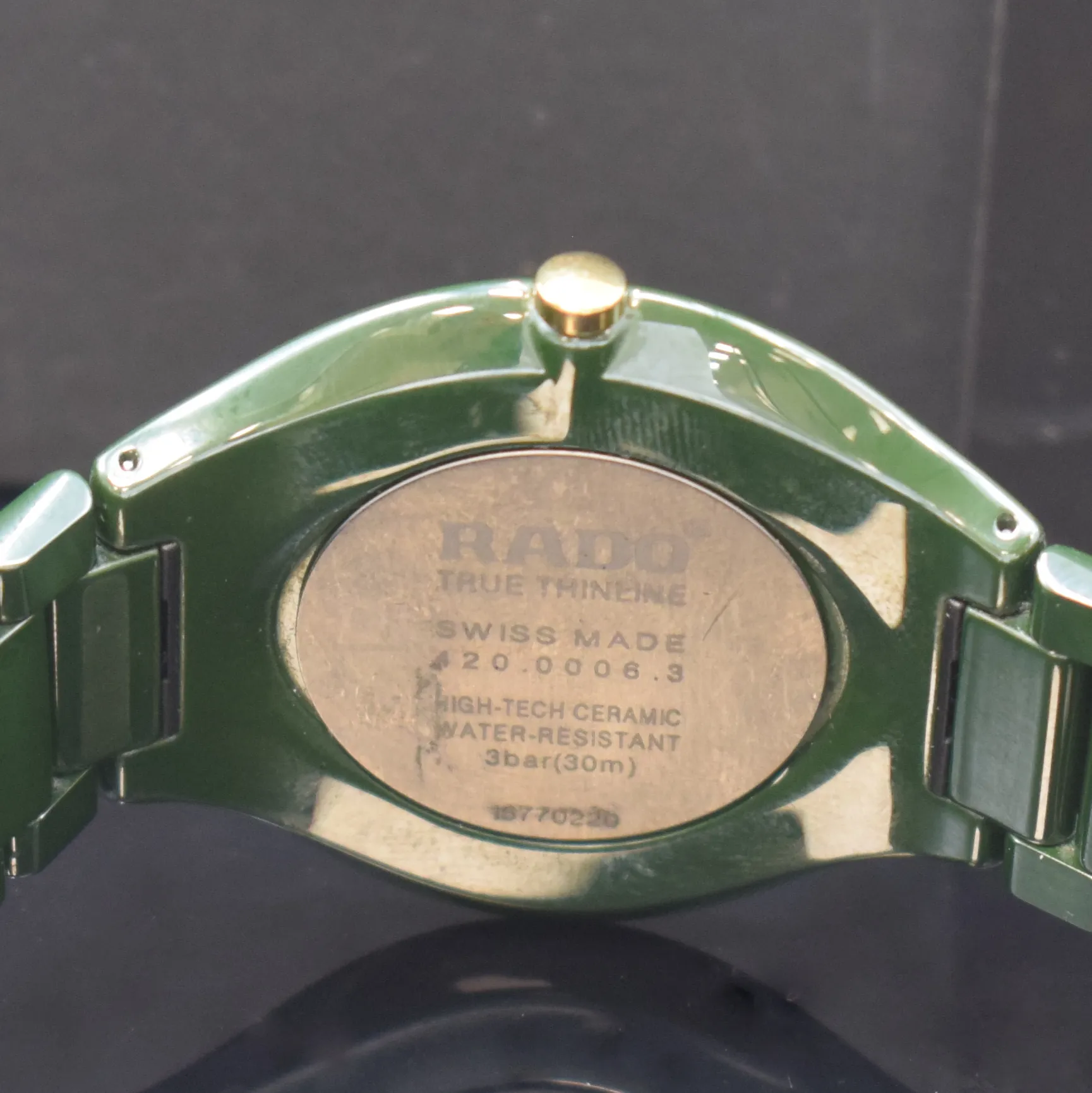 Rado True Thinline 420.0006.3 39mm Ceramic Green 3