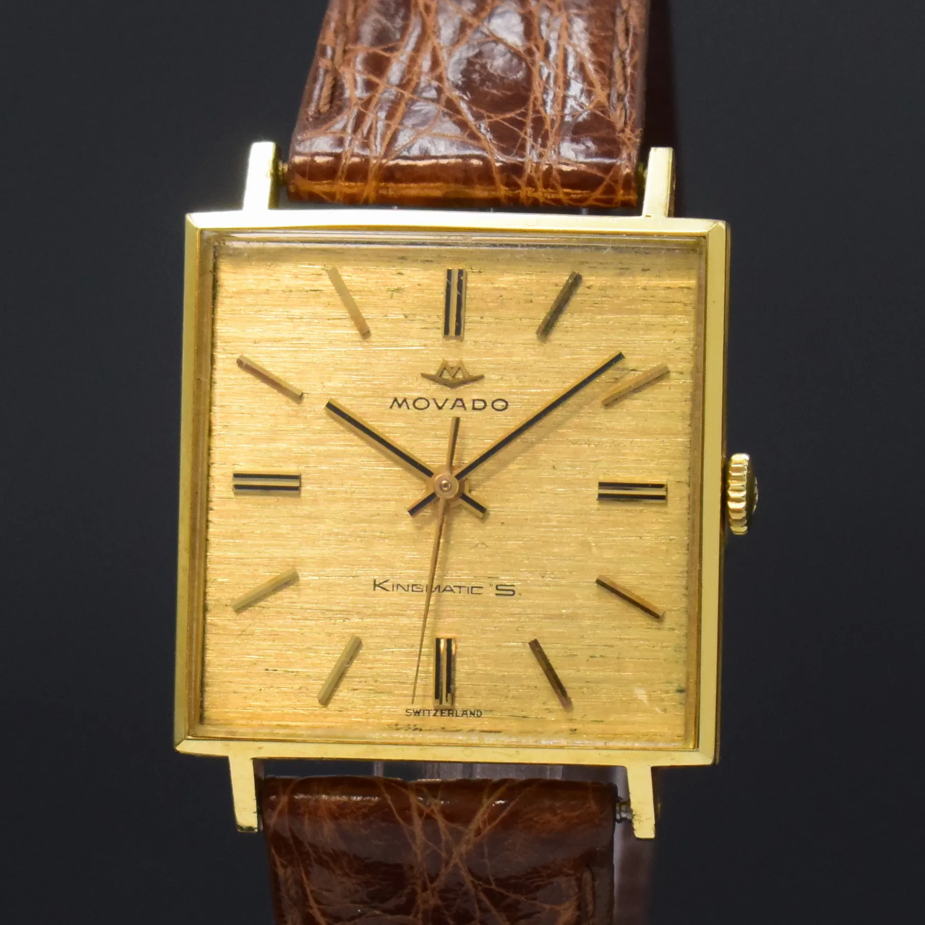 Movado Kingmatic 28mm Yellow gold Gilded 1