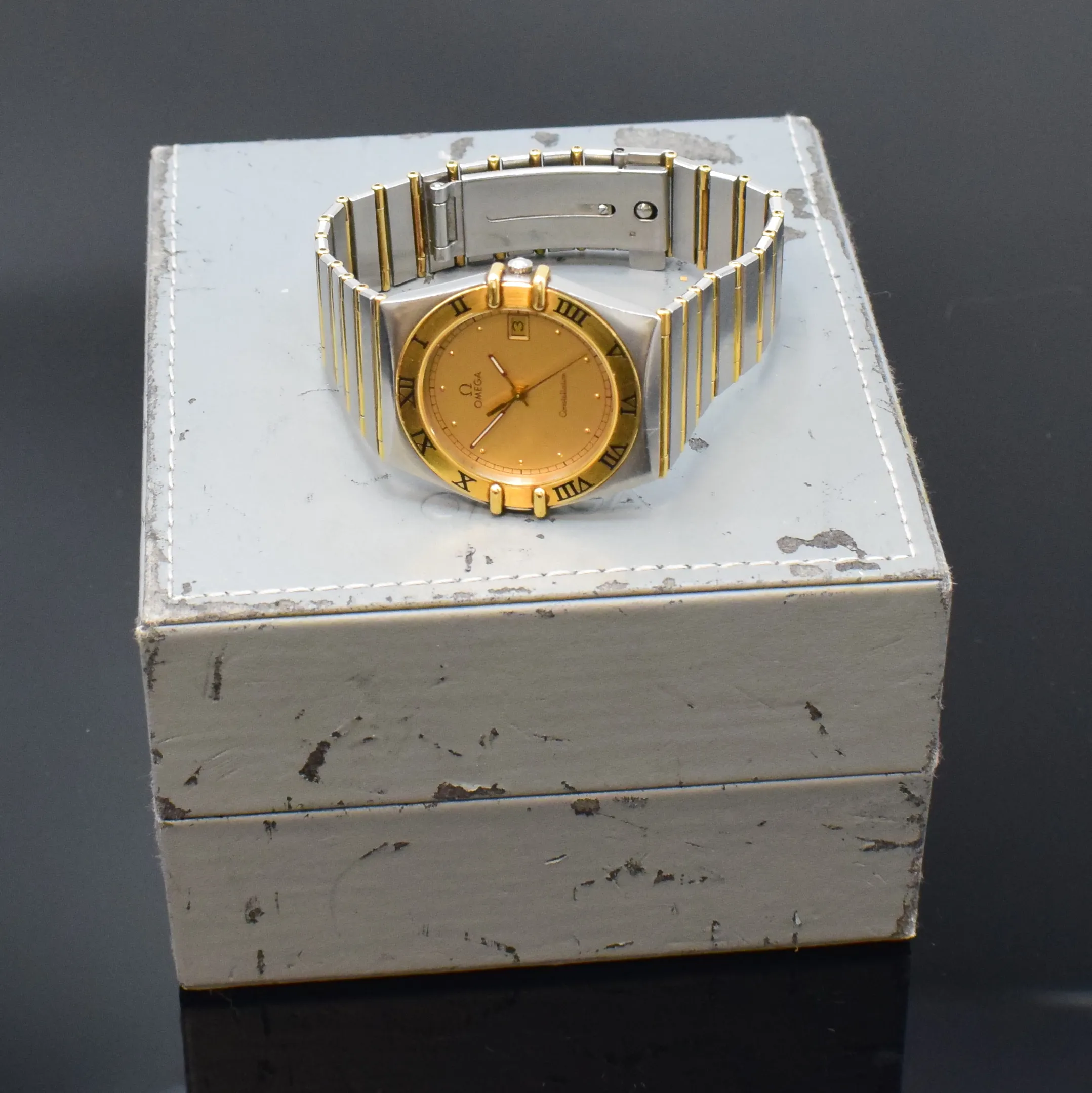 Omega Constellation Day-Date 396.1070 / 396.1080 33mm Yellow gold and Stainless steel Gilded 5