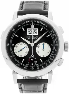 A. Lange & Söhne Datograph 405.035 Platinum Black