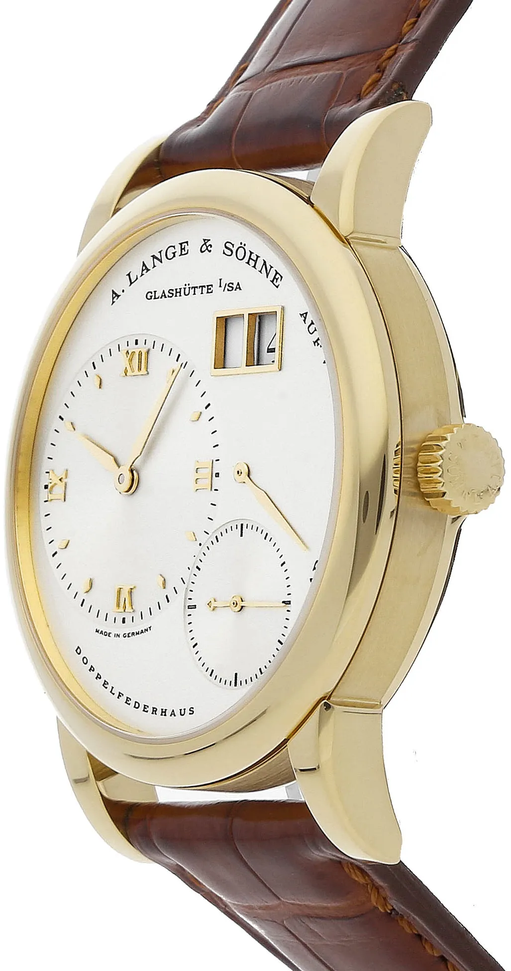 A. Lange & Söhne Lange 1 101.021 38mm Yellow gold Silver 1