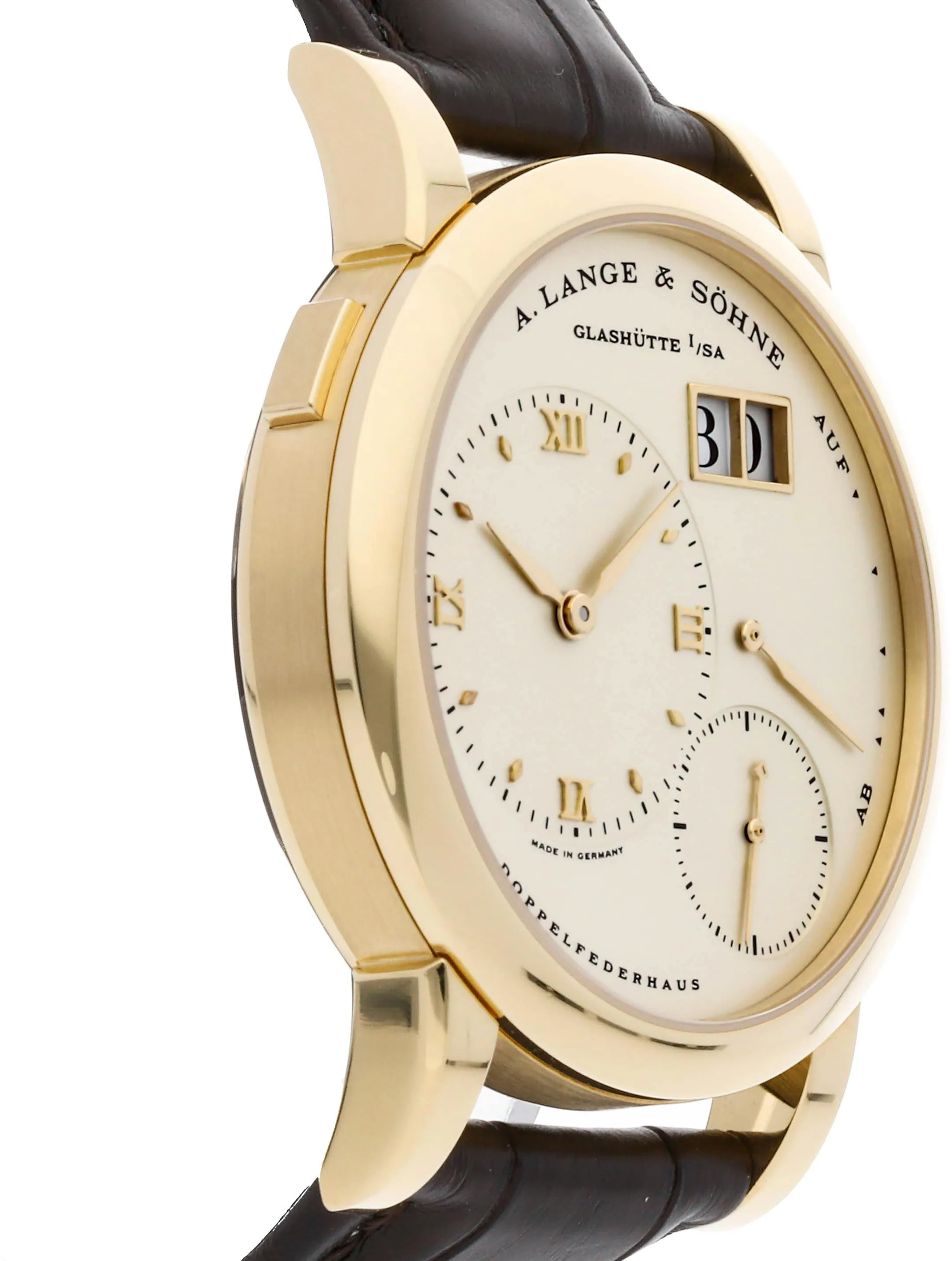 A. Lange & Söhne Lange 1 101.021 38mm Yellow gold Silver 2