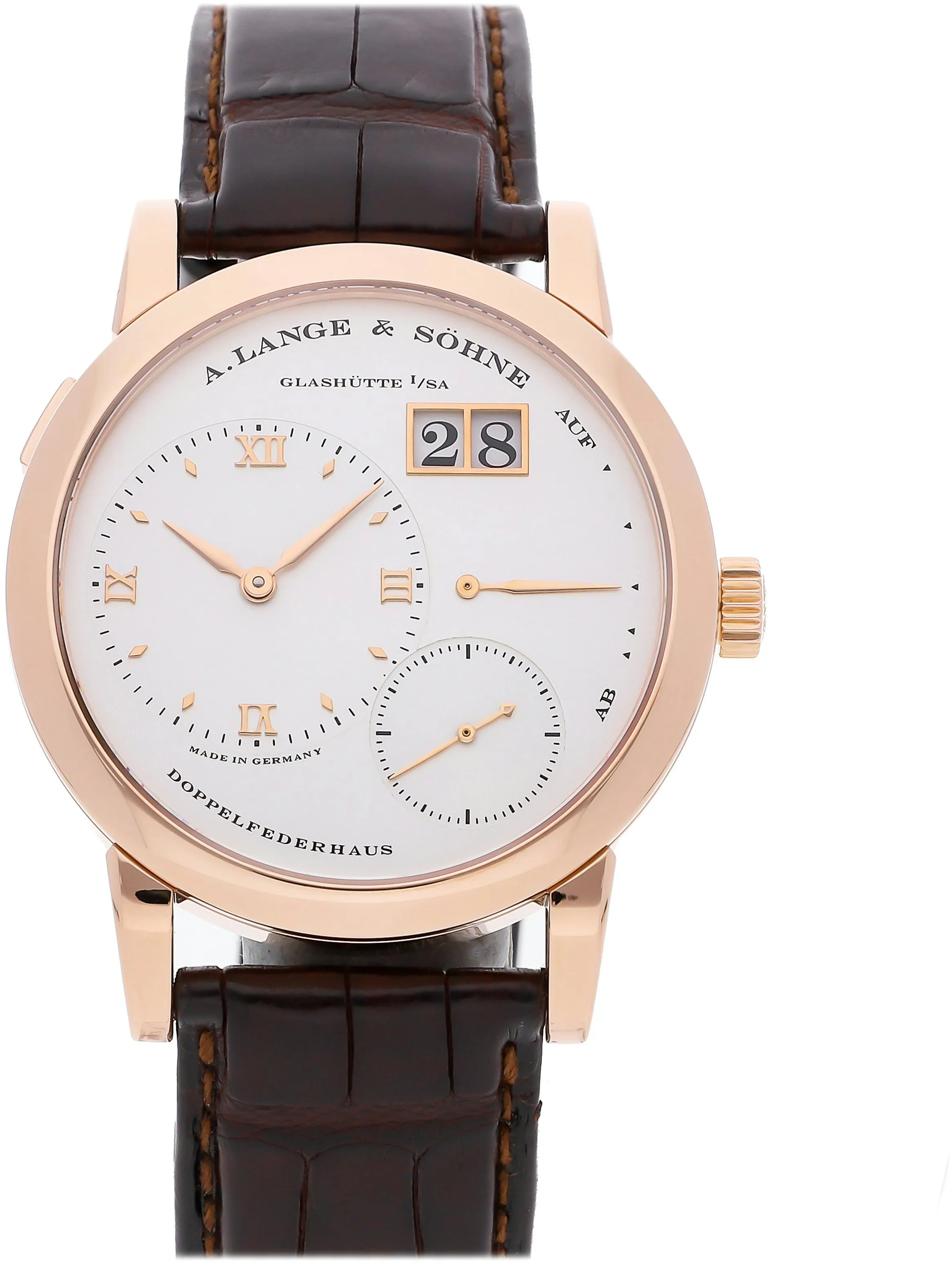 A. Lange & Söhne Lange 1 101.032 38mm Rose gold Silver