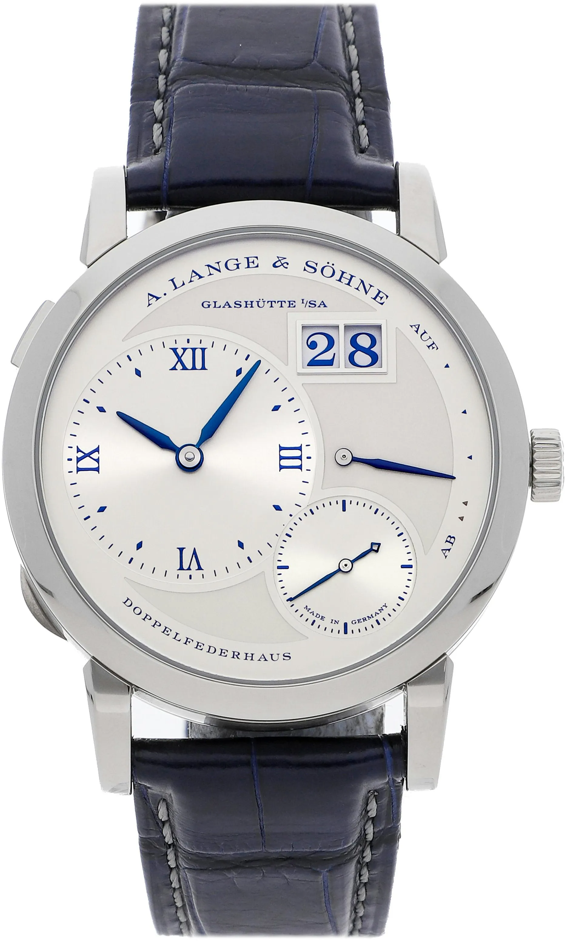 A. Lange & Söhne Lange 1 191.066 38mm White gold Silver