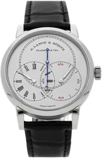 A. Lange & Söhne Richard Lange Jumping Seconds 252.025 Platinum Silver