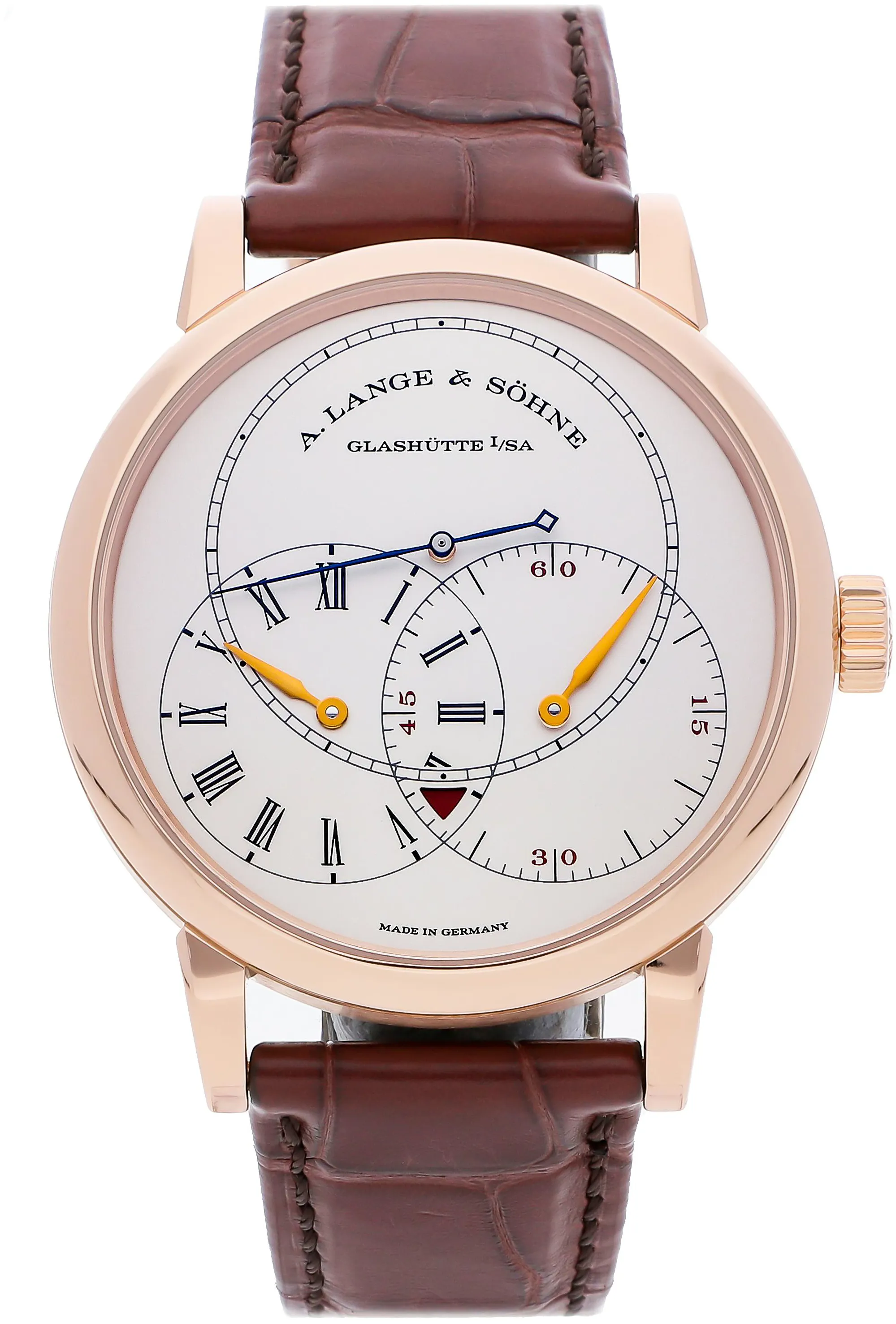 A. Lange & Söhne Richard Lange 252.032 40mm Rose gold Silver