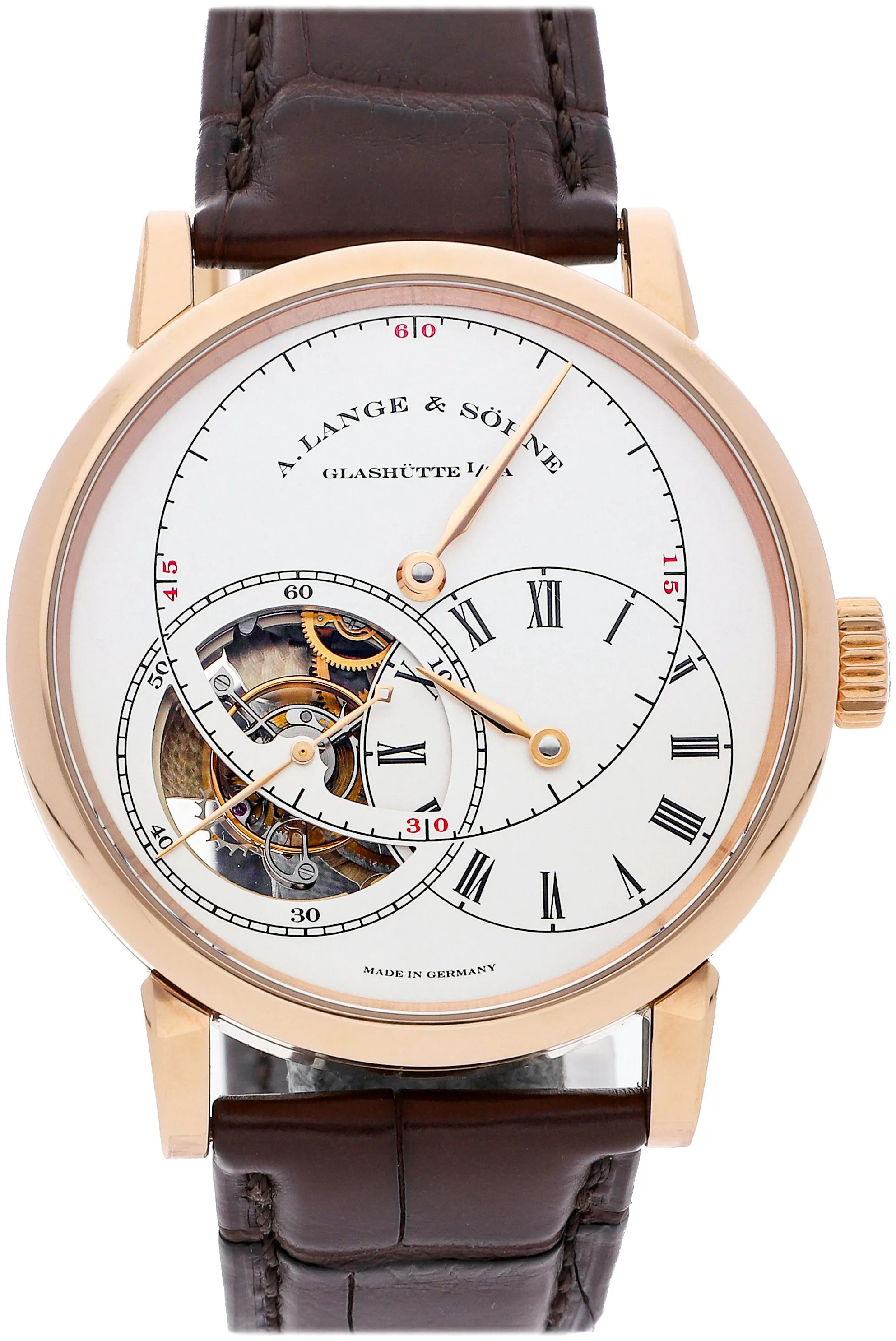 A. Lange & Söhne Richard Lange 760.032 41mm Rose gold Silver