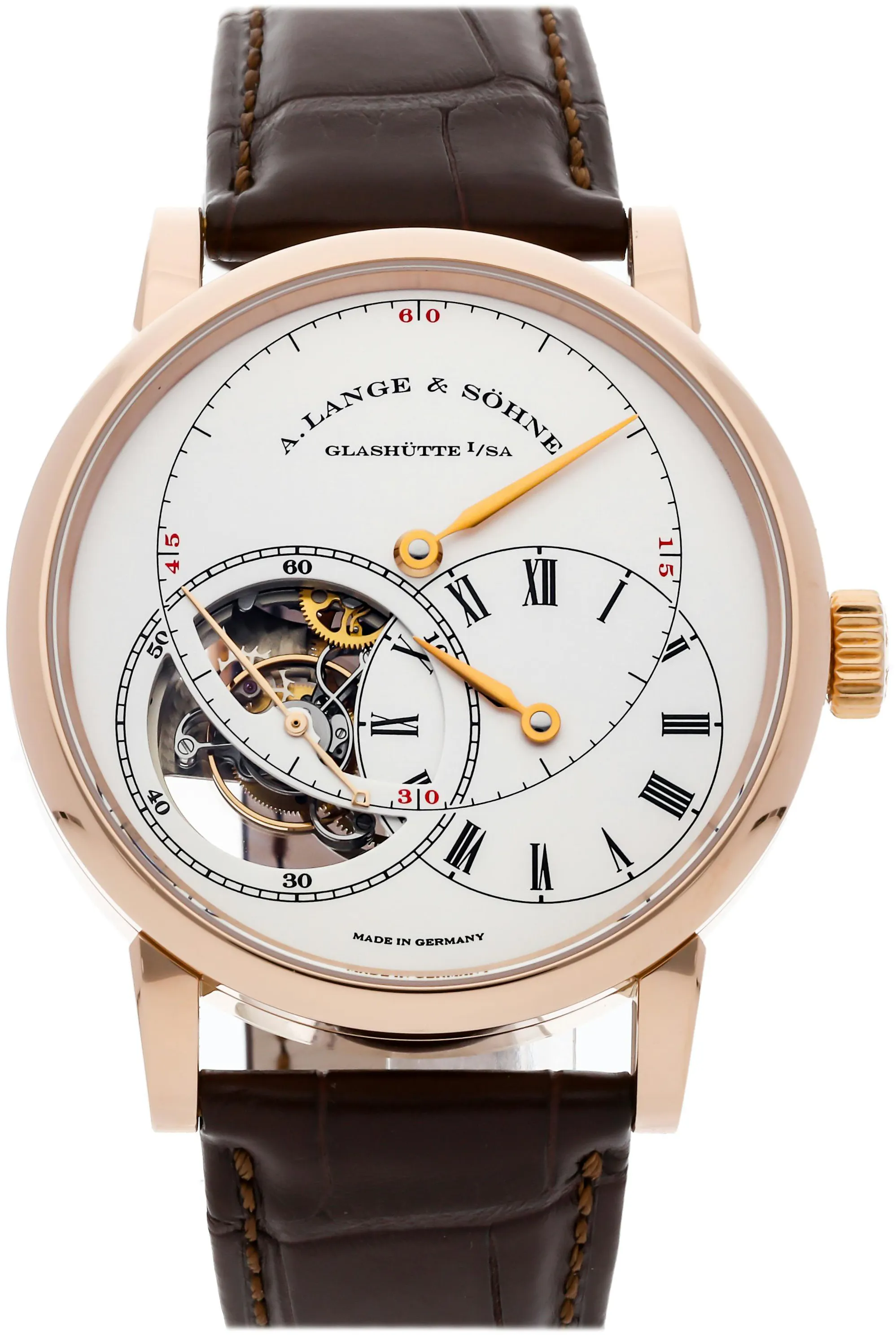 A. Lange & Söhne Richard Lange 760.032 41mm Rose gold Silver