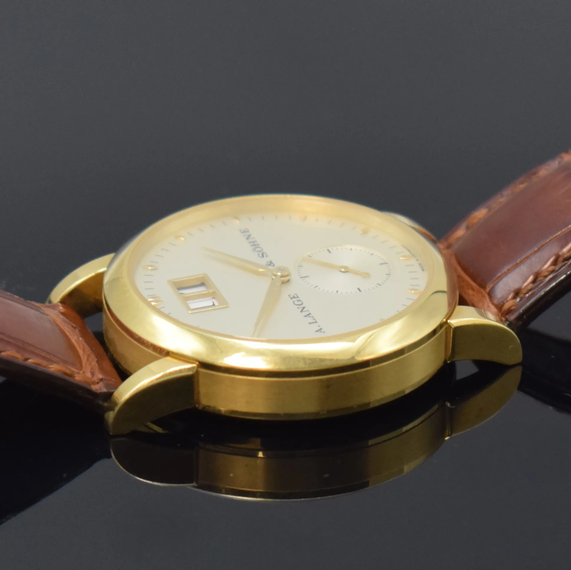 A. Lange & Söhne Langematik 105.021 34mm Yellow gold Silver 5