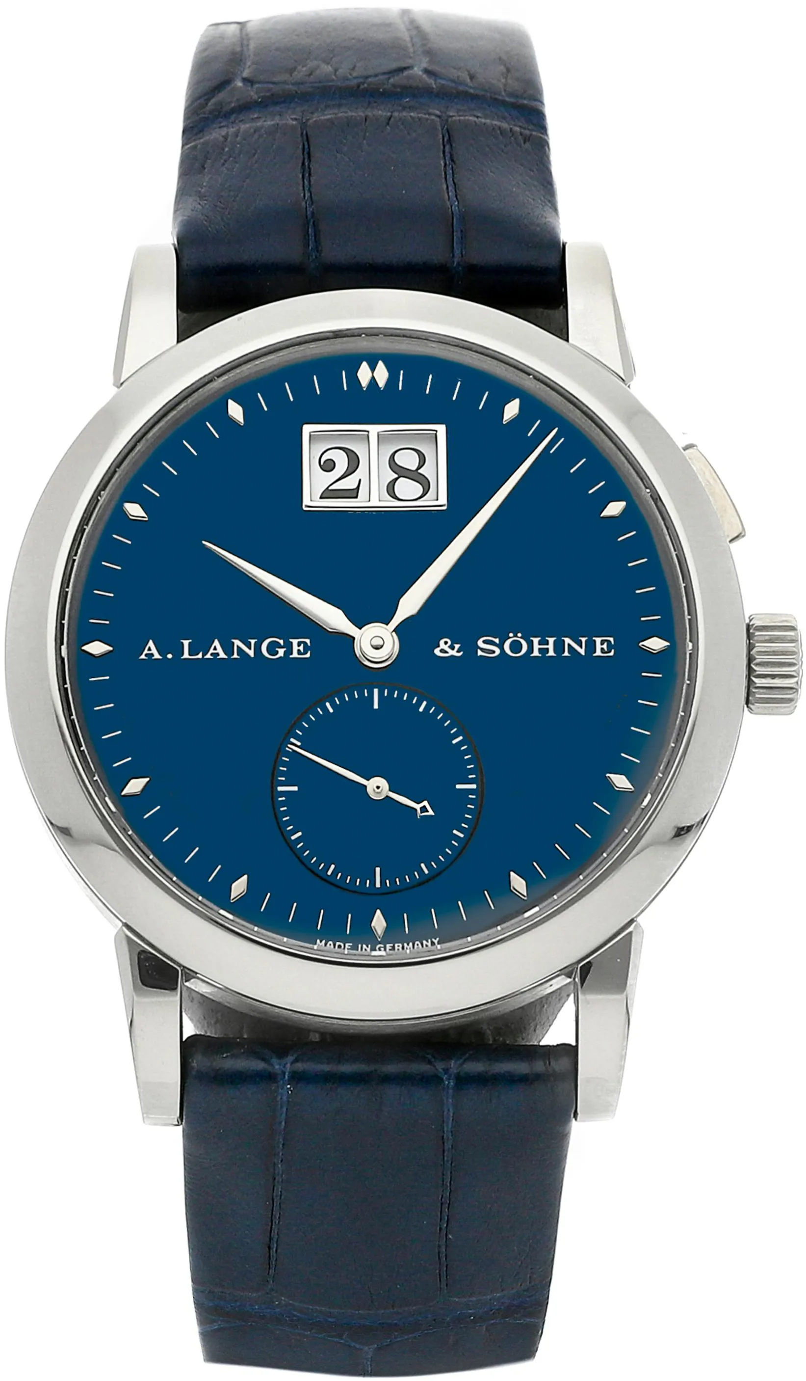 A. Lange & Söhne Saxonia 105.027 34mm White gold Black