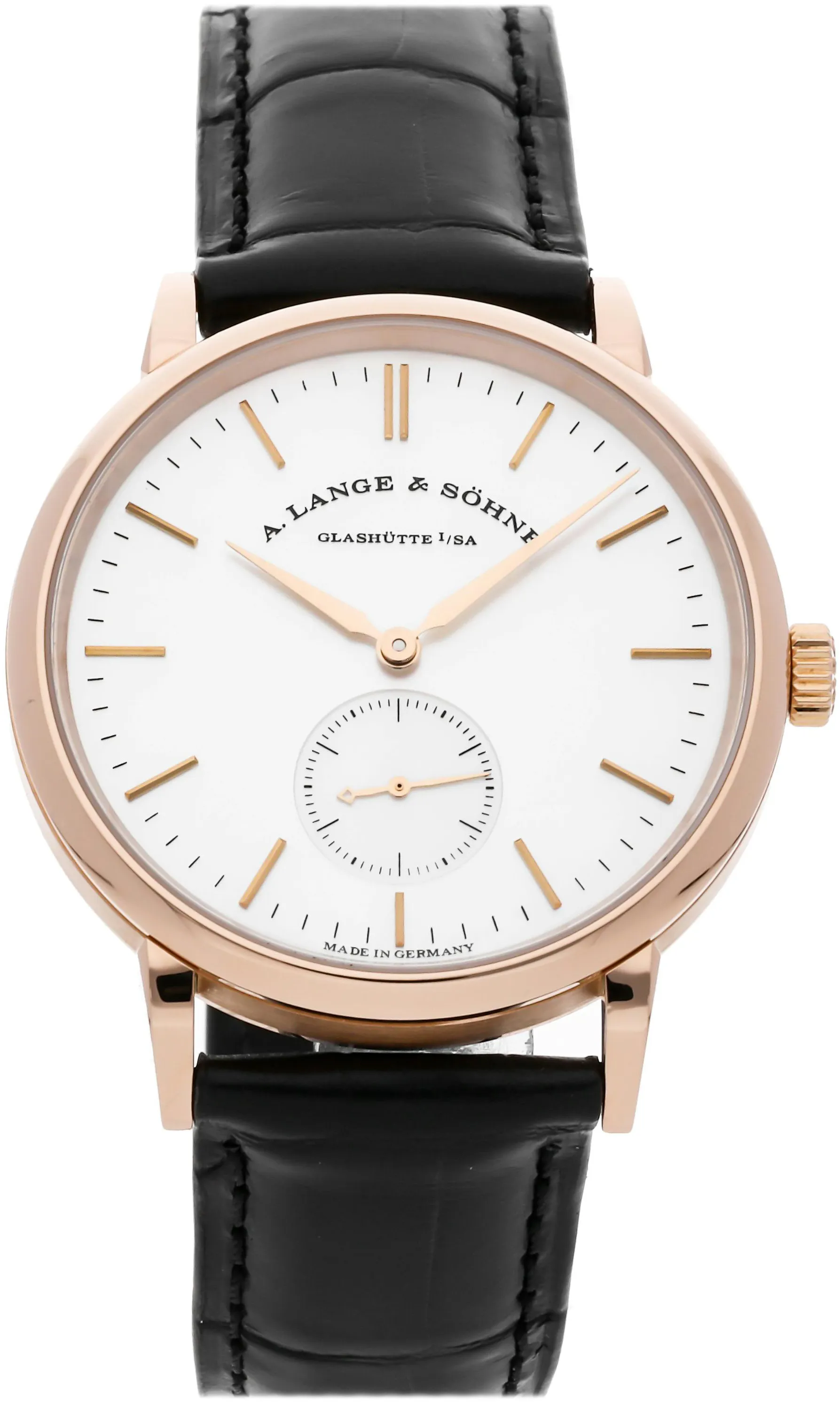 A. Lange & Söhne Saxonia 219.043 35mm Rose gold White