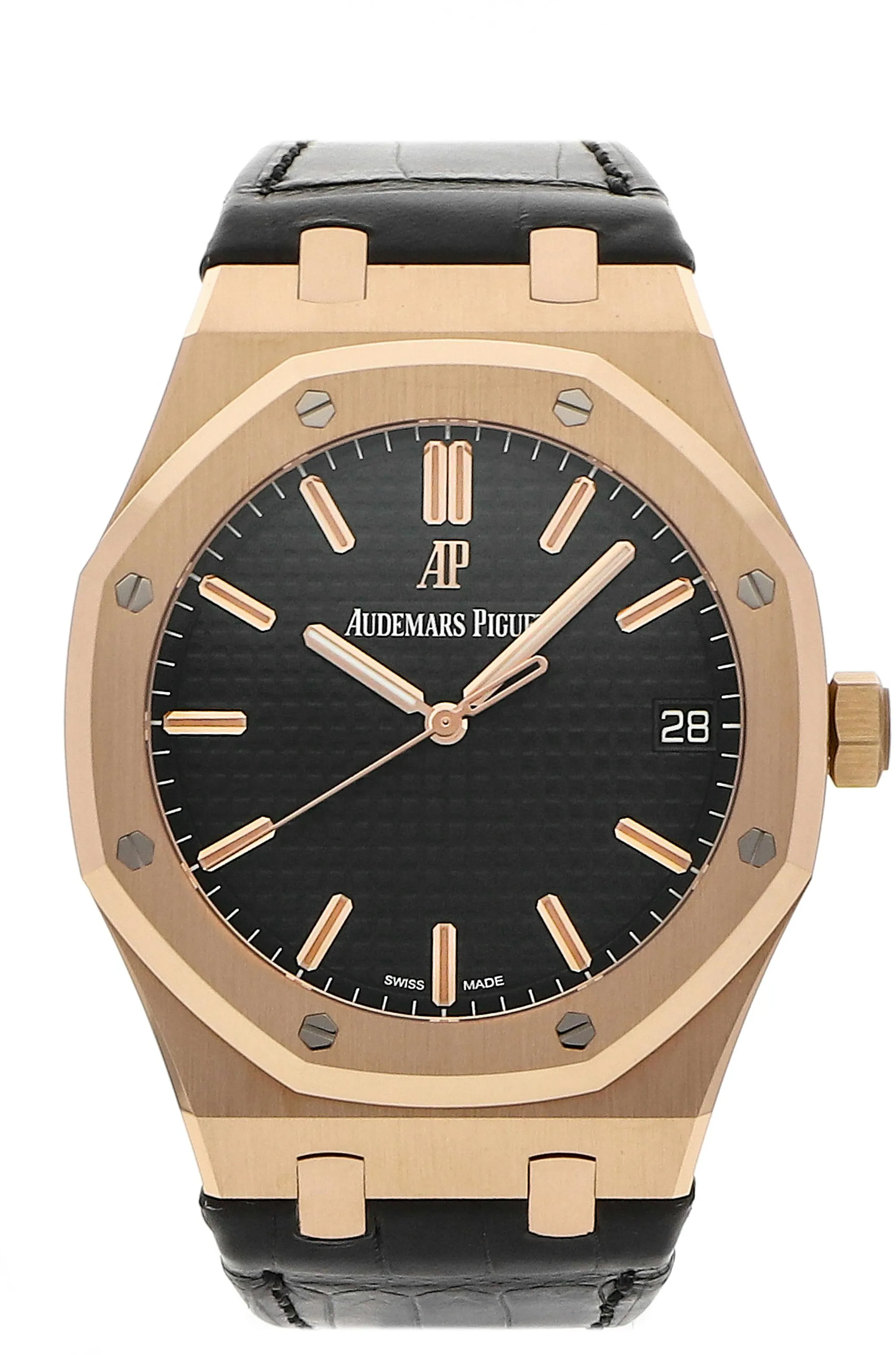 Audemars Piguet Royal Oak 15500OR.OO.D002CR.01 41mm Rose gold Black