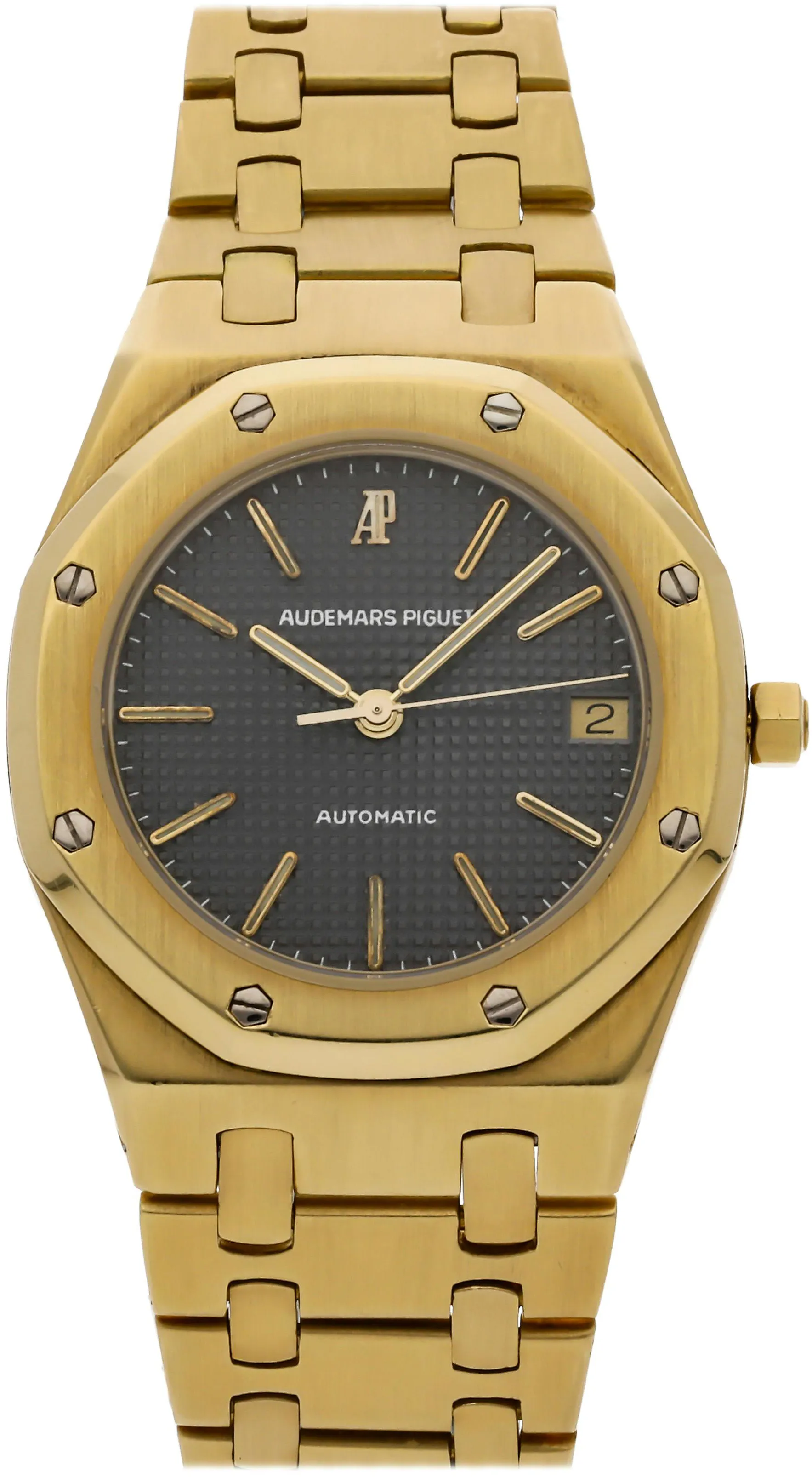 Audemars Piguet Royal Oak 4100BA 34mm Yellow gold Gray