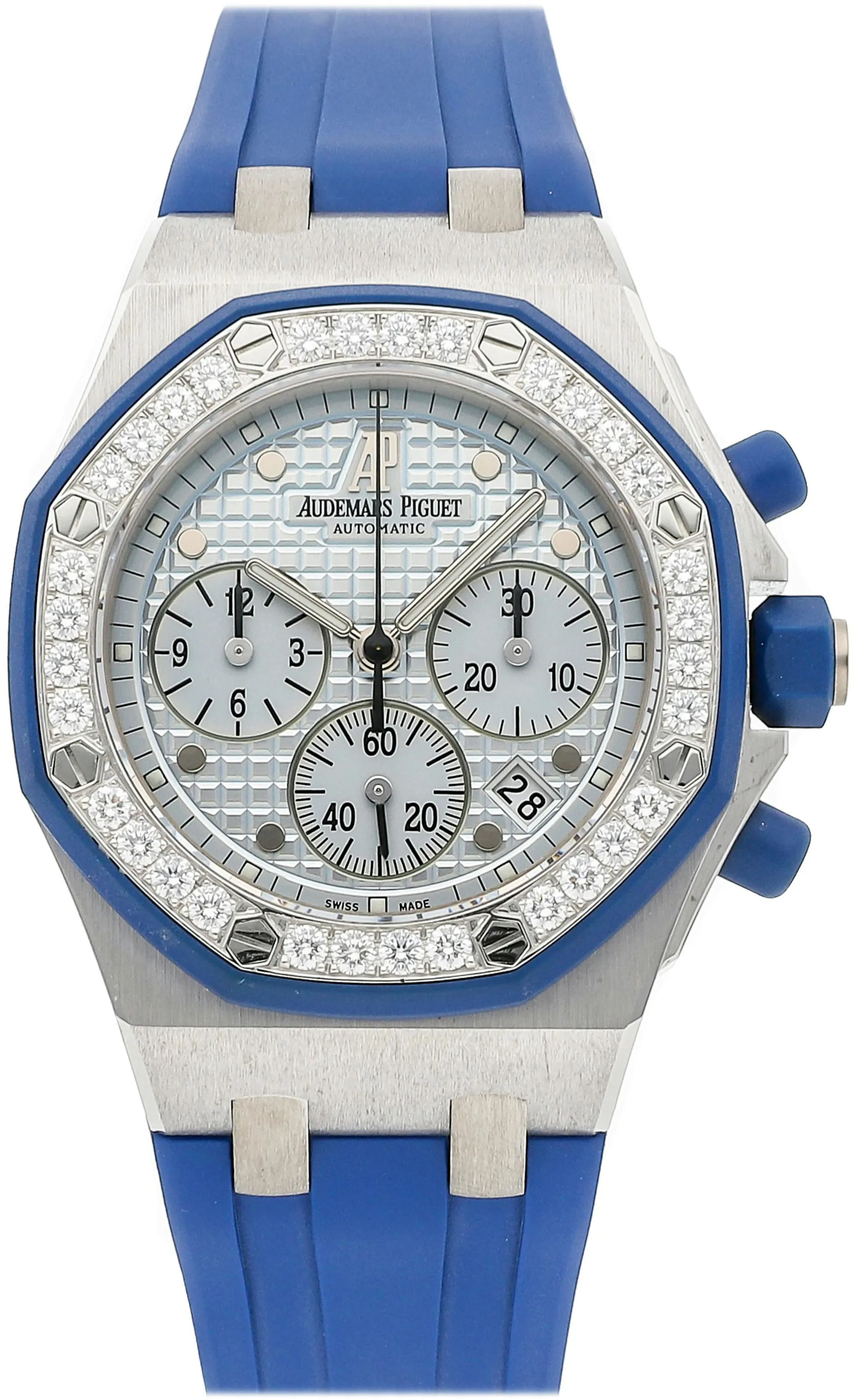 Audemars Piguet Royal Oak Offshore 25986CK.ZZ.D020CA.02 37mm White gold Blue