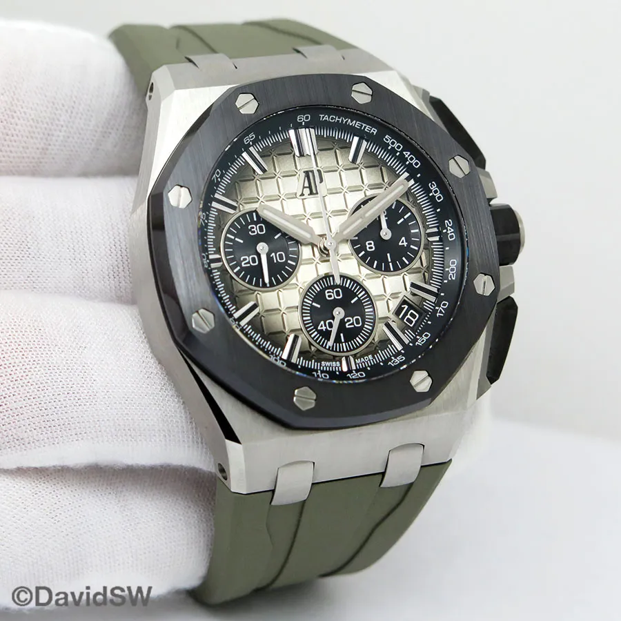 Audemars Piguet Royal Oak Offshore 26420SO.OO.A600CA.01 43mm Stainless steel Taupe