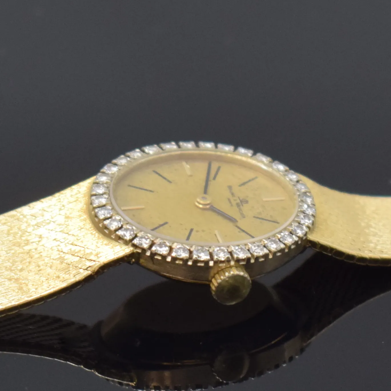 Baume & Mercier 22mm Yellow gold and Diamond Gold 4