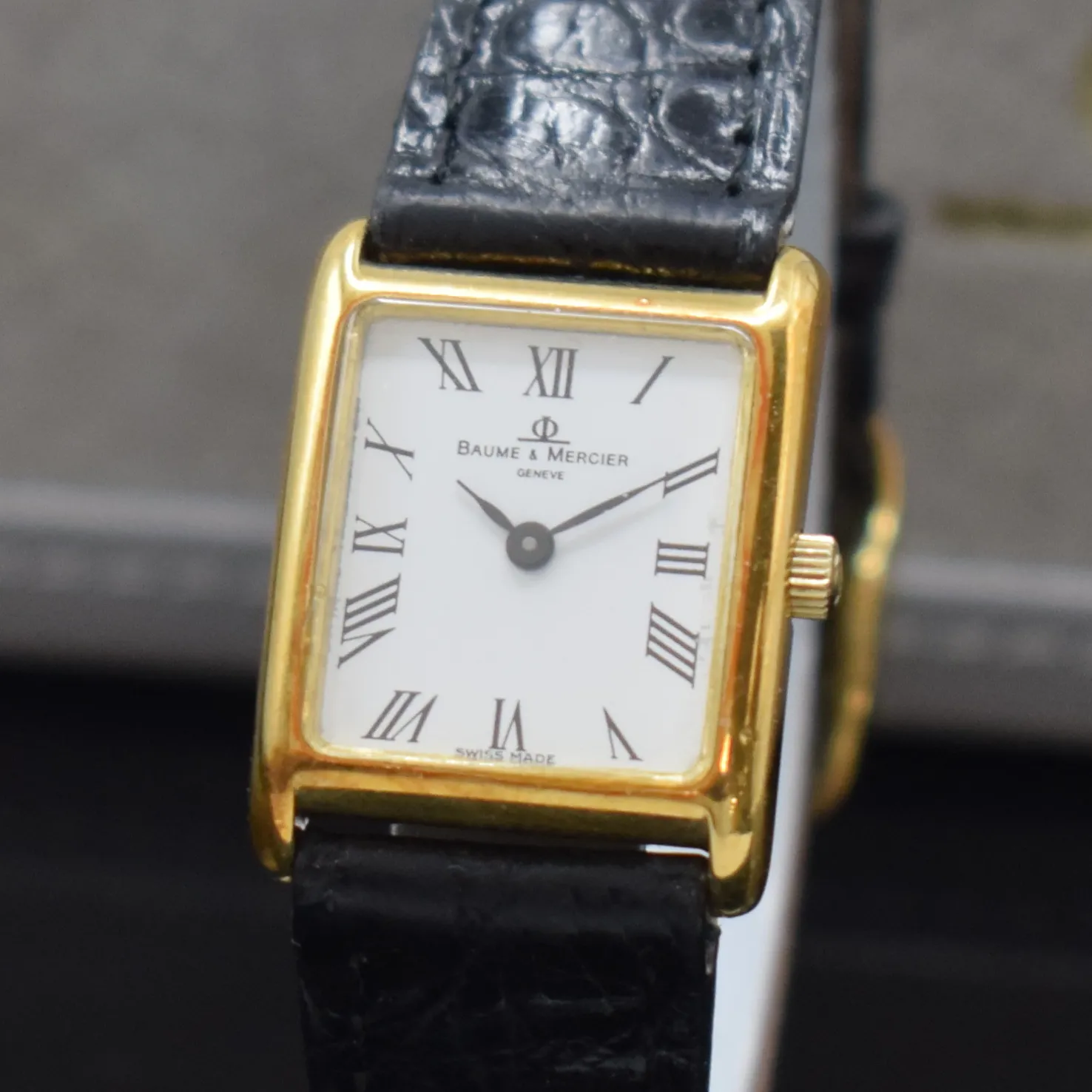 Baume & Mercier 19mm Yellow gold White 1