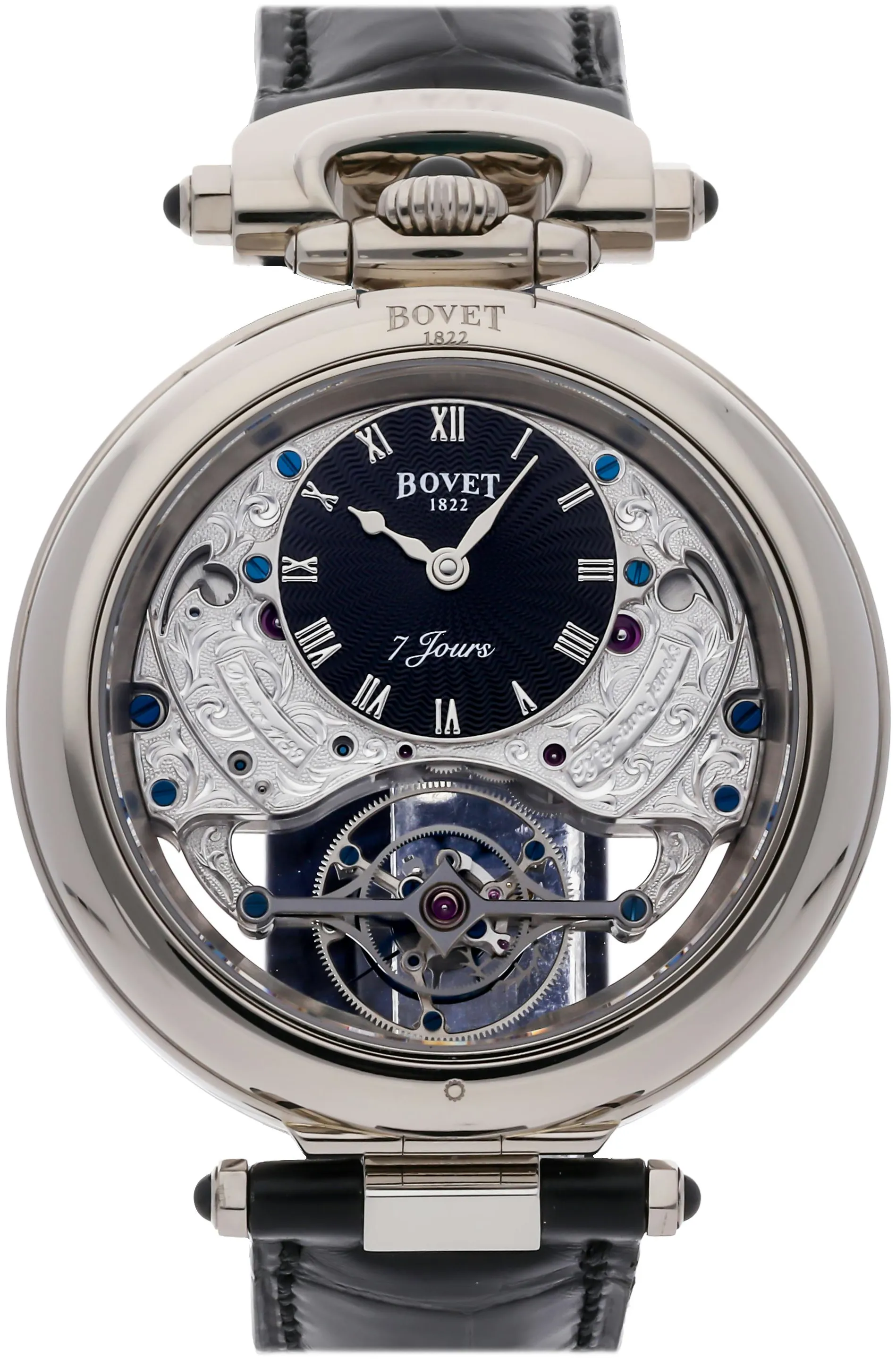 Bovet Fleurier AIF0T006-003 44mm White gold Black and Skeletonized