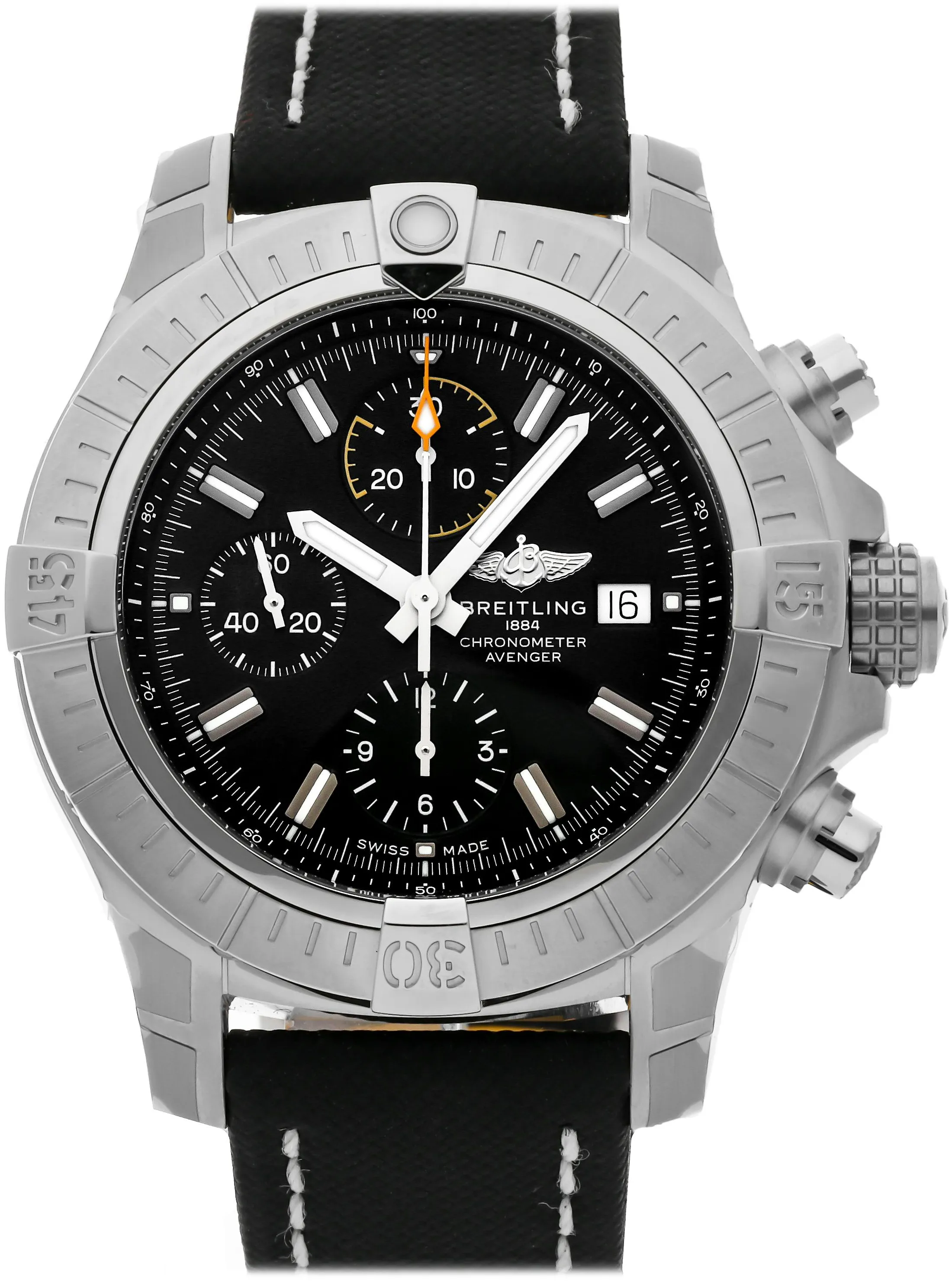 Breitling Avenger A13317101B1X2 45mm Stainless steel Black