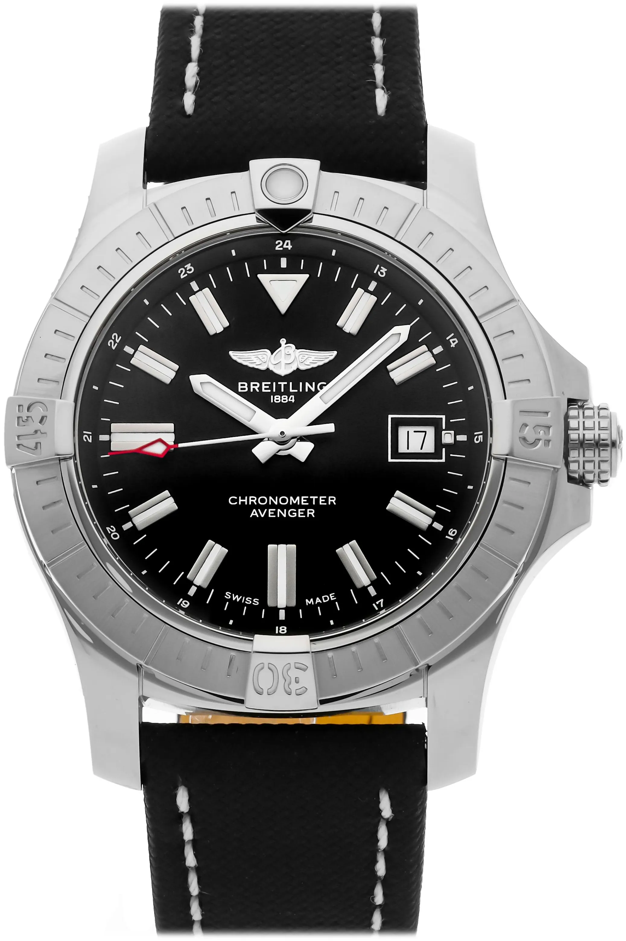 Breitling Avenger A17318101B1X1 43mm Stainless steel Black