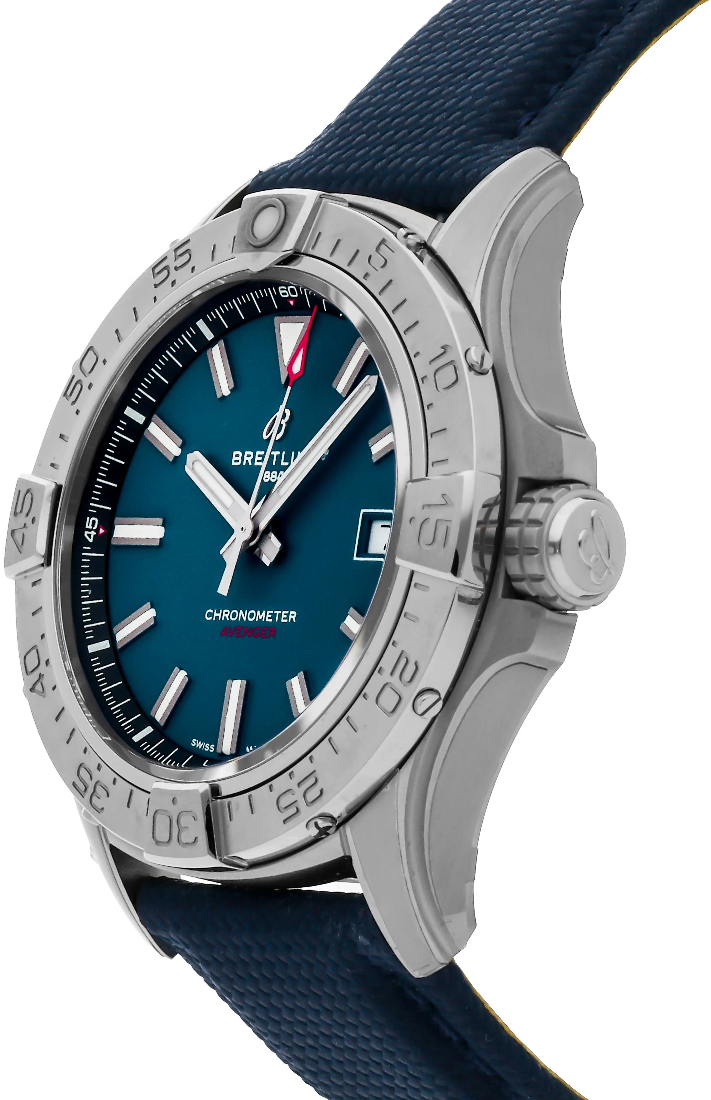 Breitling Avenger A17328101C1X1 42mm Stainless steel Blue 1