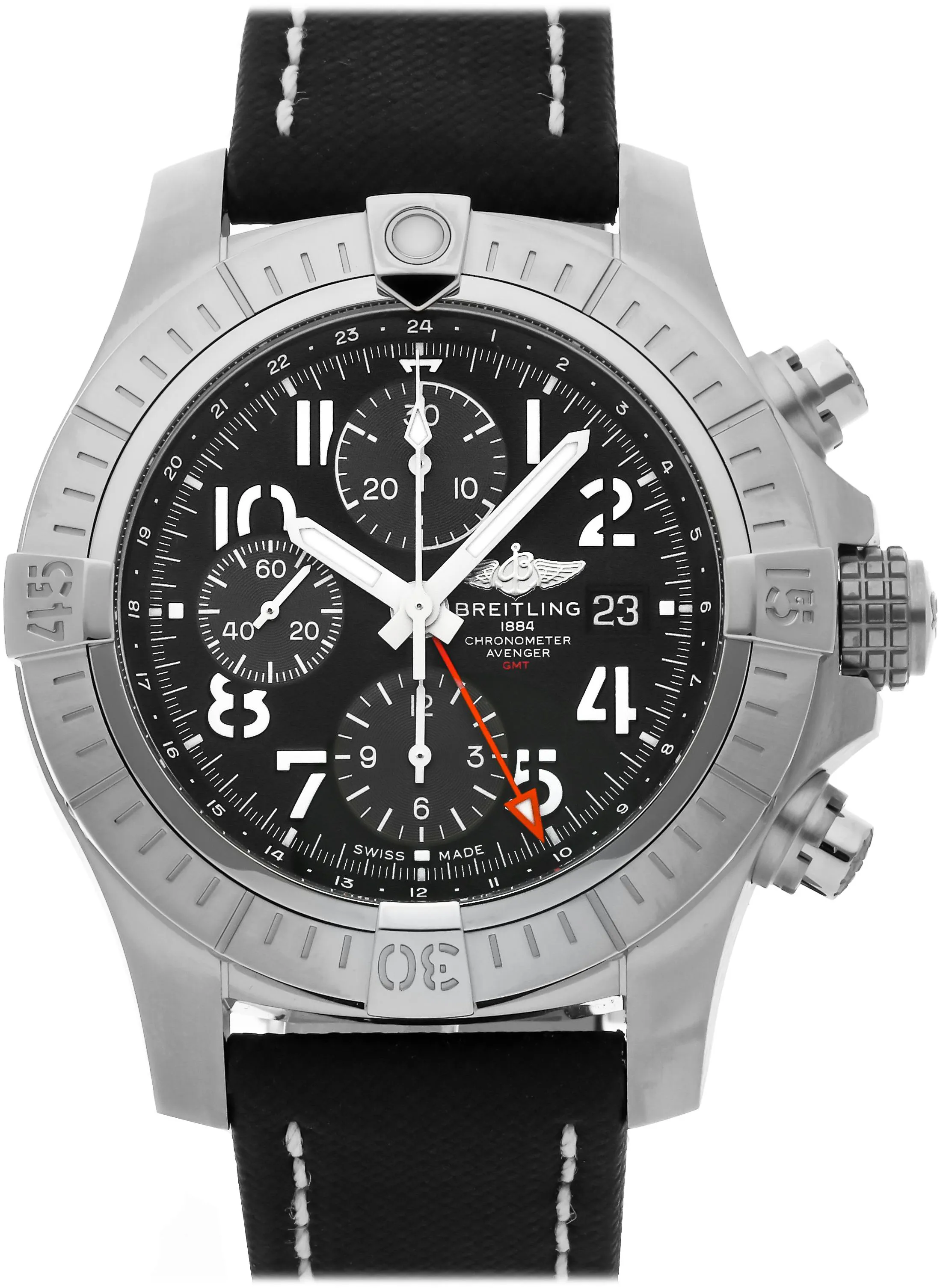 Breitling Avenger a24315101b1x2 45mm Stainless steel Black