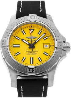 Breitling Avenger Seawolf A17319101I1X1 45mm Stainless steel Yellow