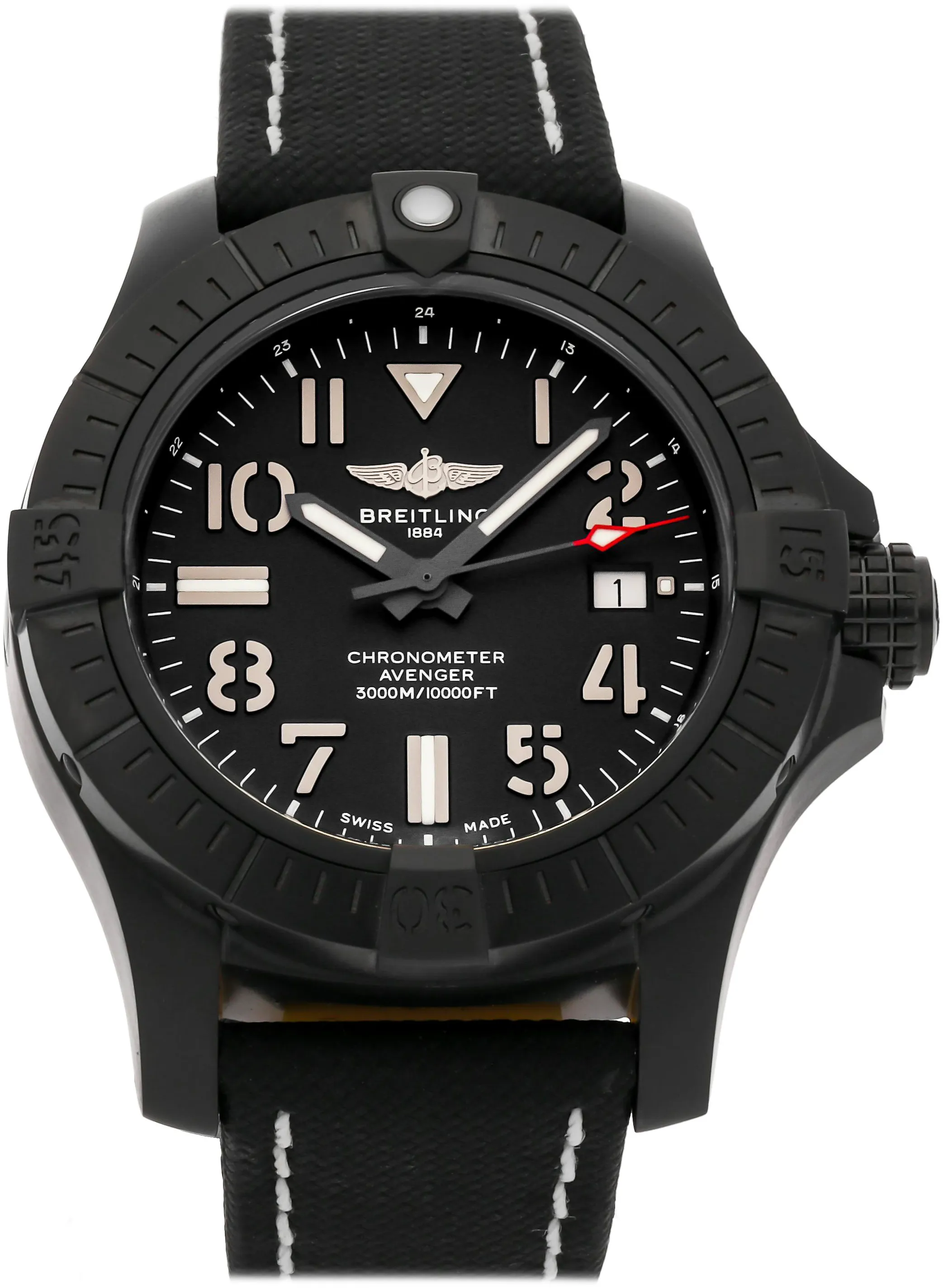 Breitling Avenger V17319101B1X2 45mm Titanium Black