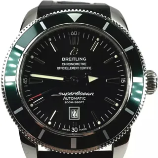 Breitling Superocean Heritage 46 Stainless steel Black