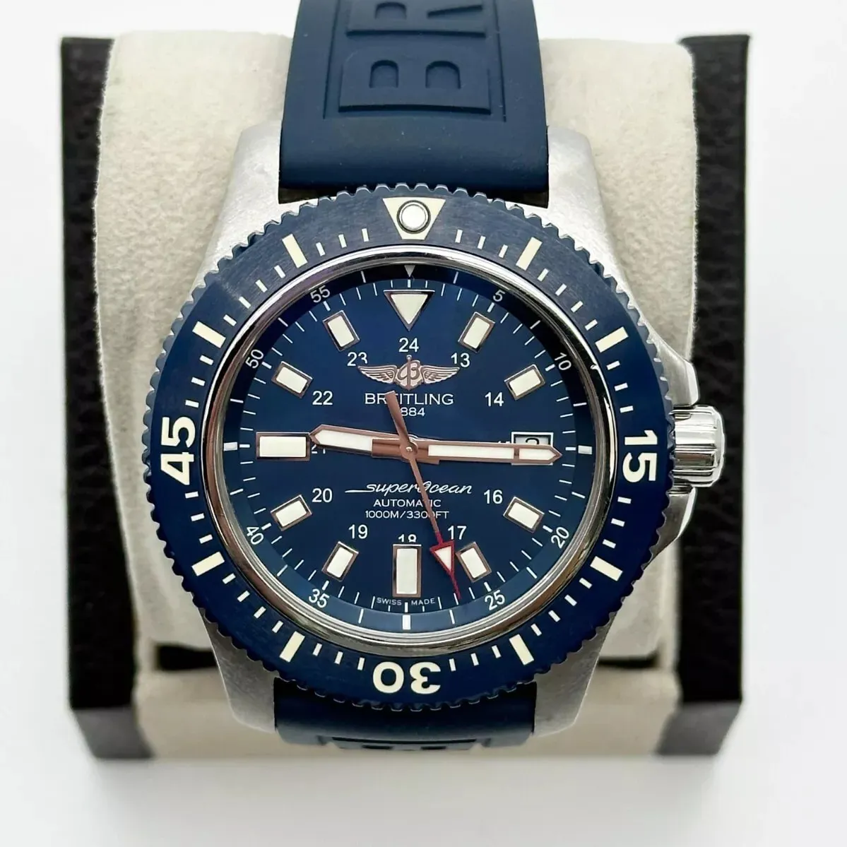 Breitling Superocean Y1739316.C959.158S 44mm Stainless steel Blue