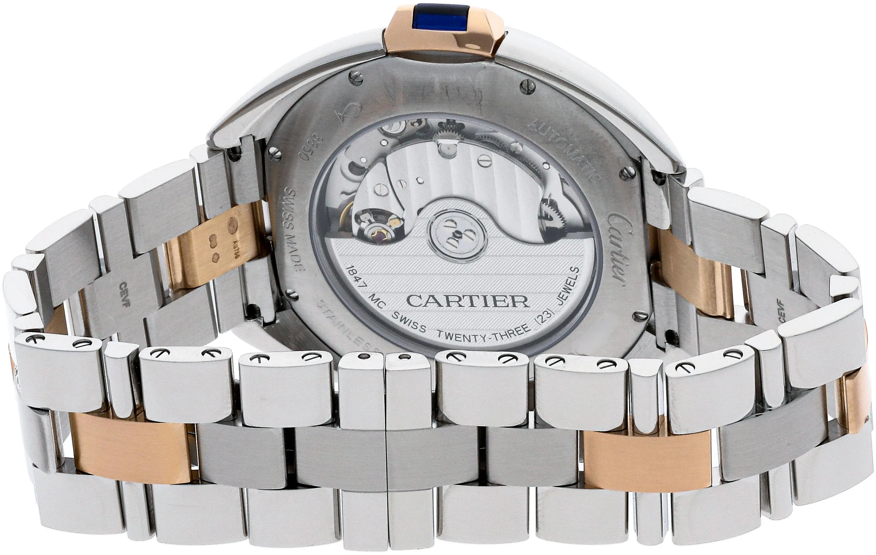 Cartier Clé de Cartier W2CL0002 40mm Stainless steel Silver 3