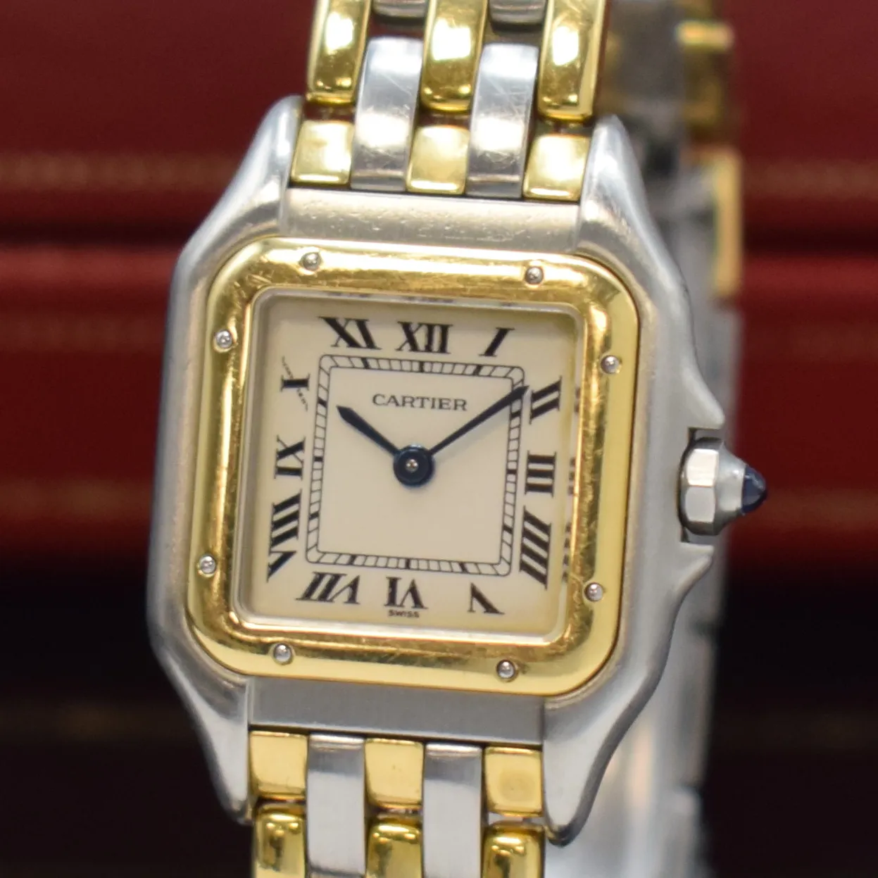 Cartier Panthère 22mm Yellow gold and Stainless steel Silver 2