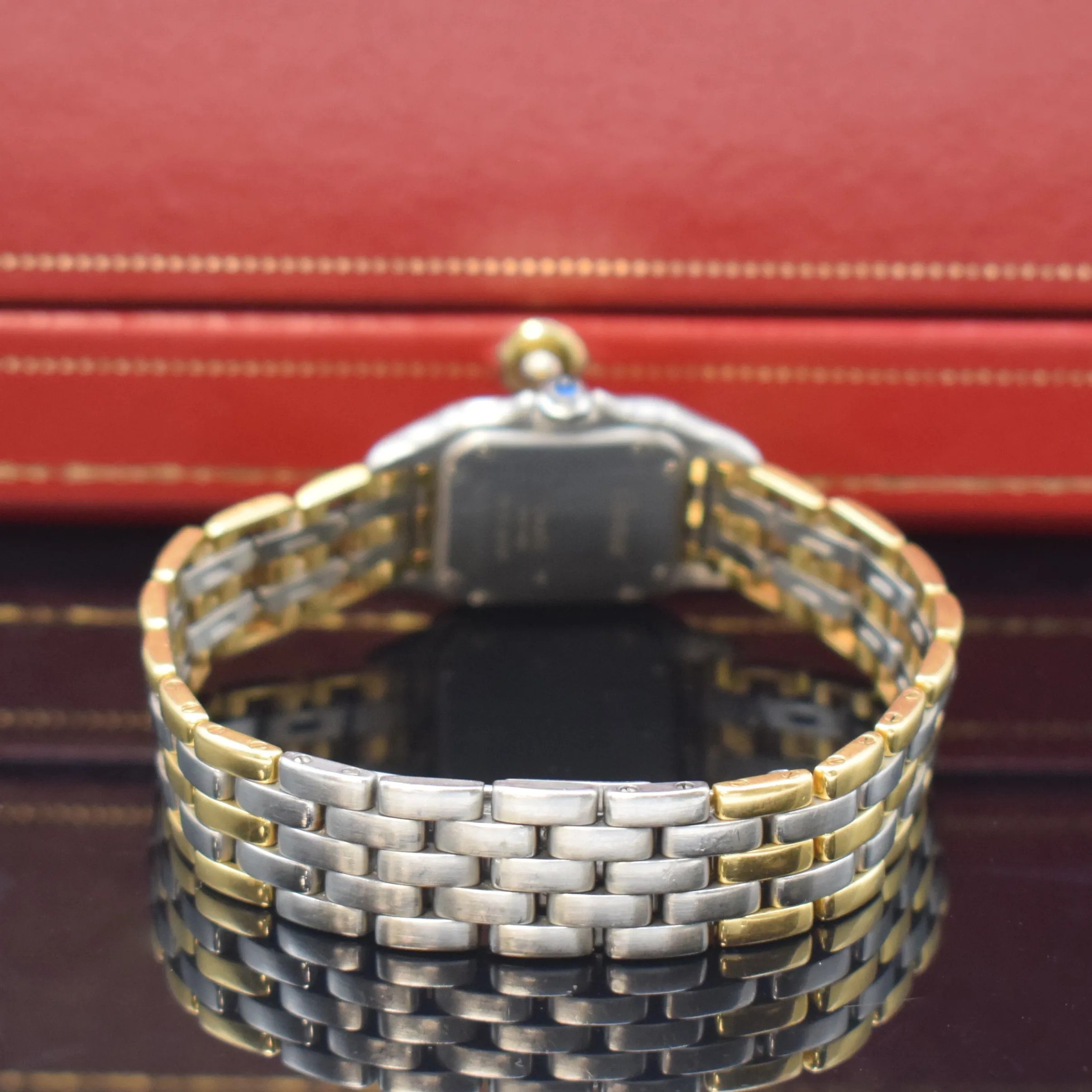 Cartier Panthère 22mm Yellow gold and Stainless steel Silver 3