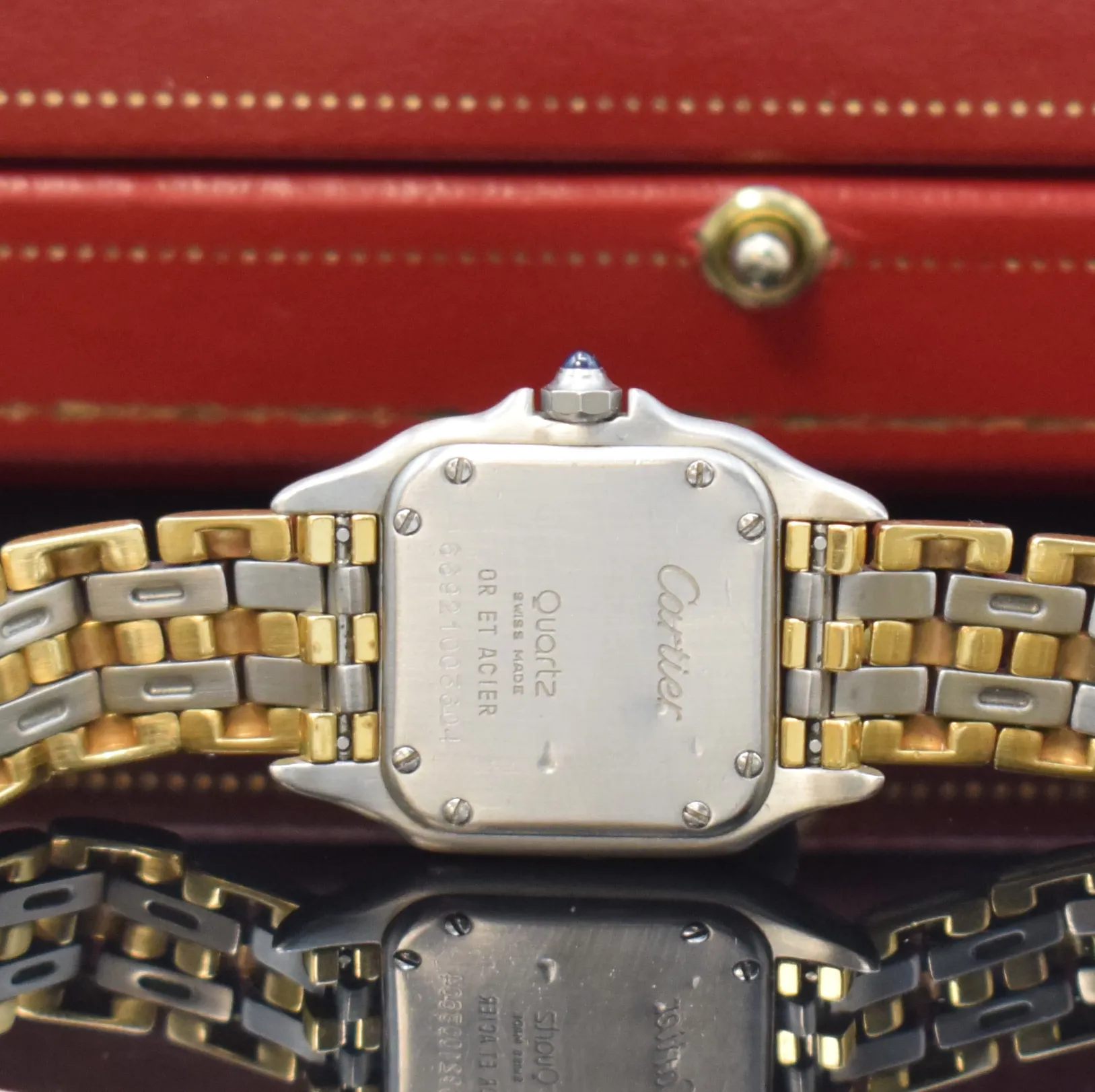 Cartier Panthère 22mm Yellow gold and Stainless steel Silver 5