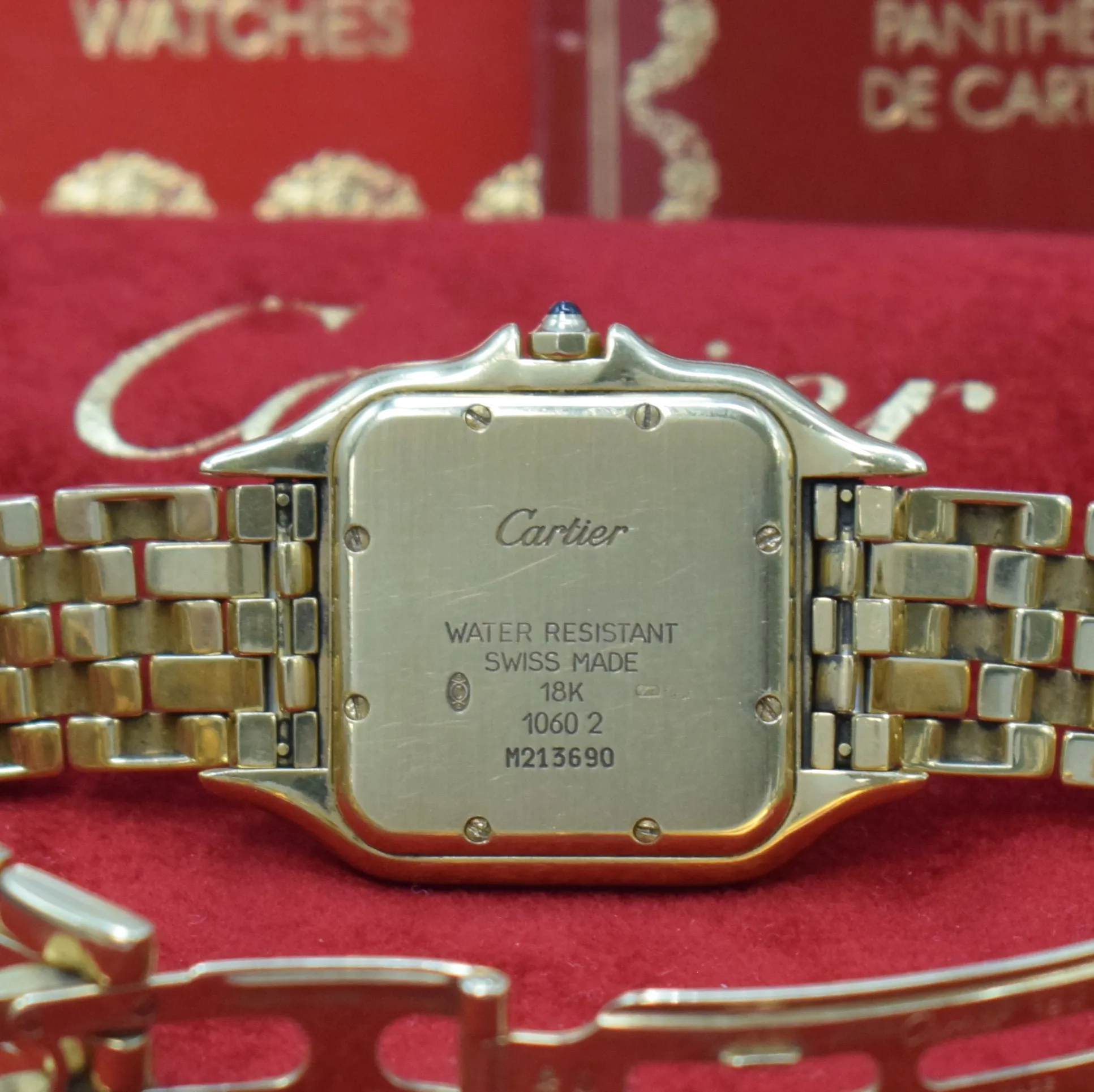 Cartier Panthère 29mm Yellow gold Silver 4