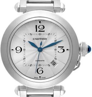 Cartier Pasha WSPA0009 Stainless steel Silver