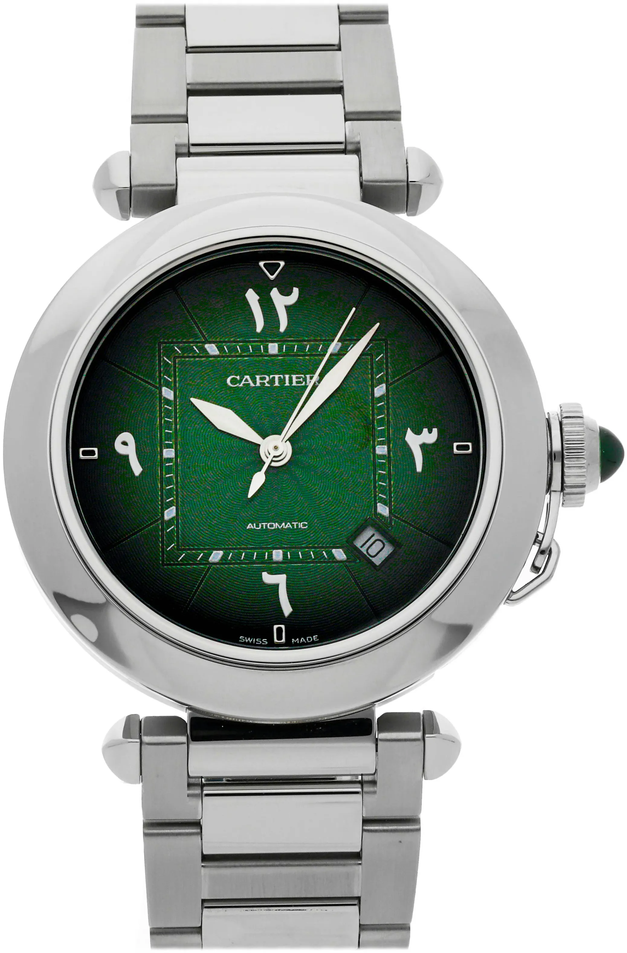 Cartier Pasha WSPA0022 41mm Stainless steel Green