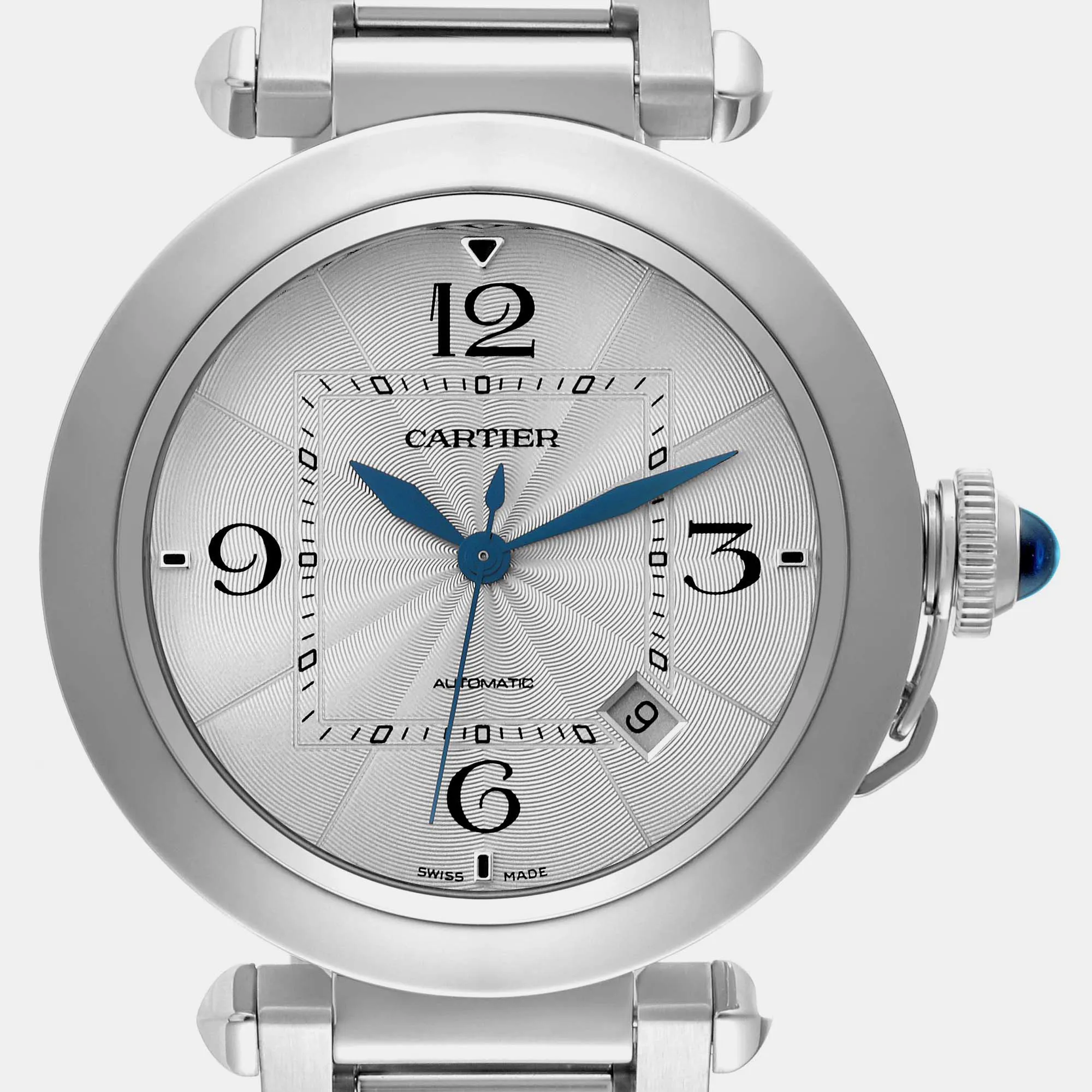 Cartier Pasha 41mm Stainless steel Silver 2