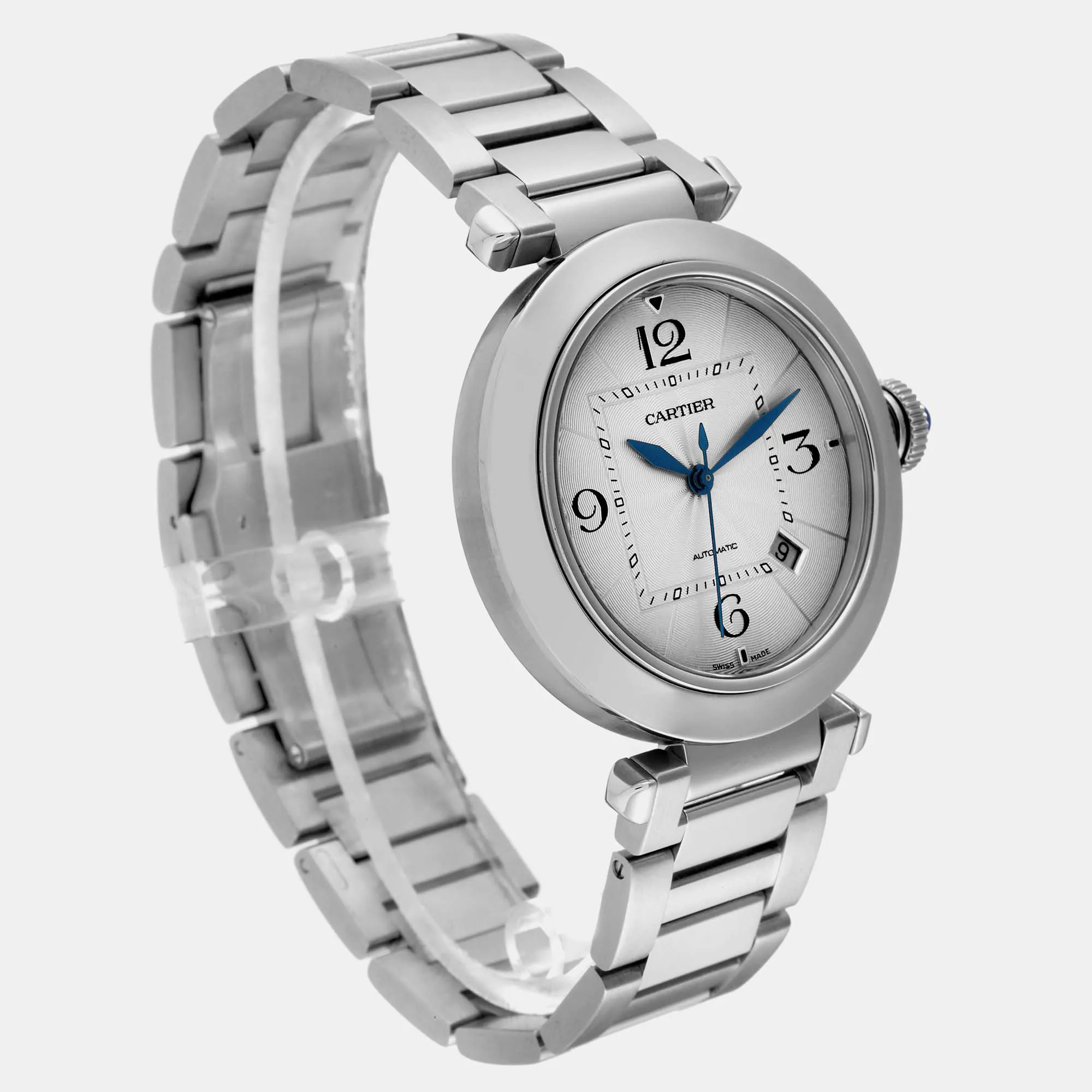 Cartier Pasha 41mm Stainless steel Silver 4